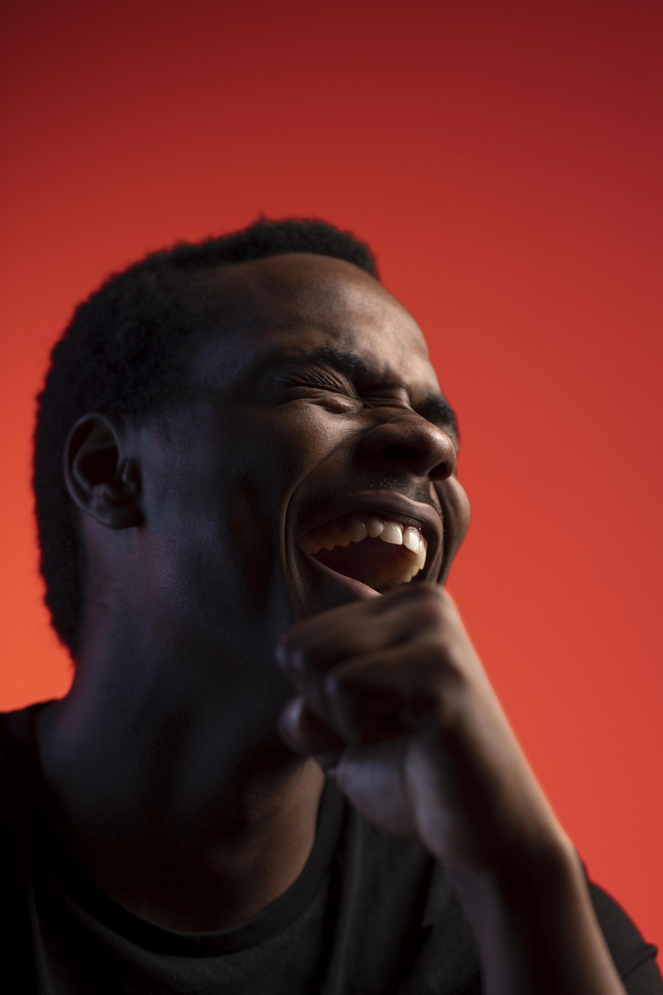 Man Laughing