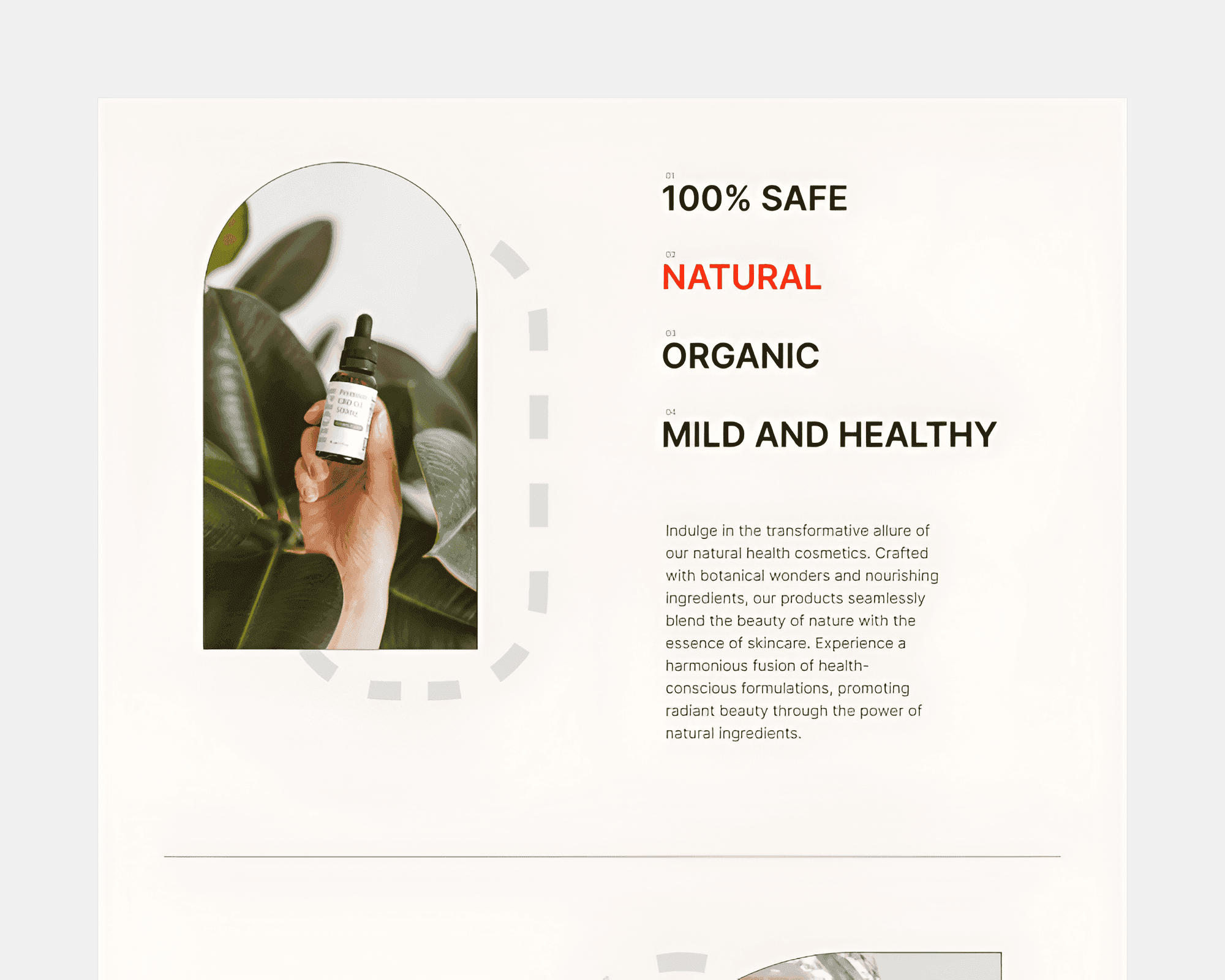 skin care shop website