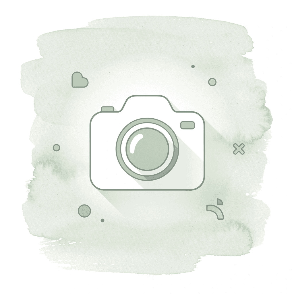 Camera icon representing product photography in ecommerce