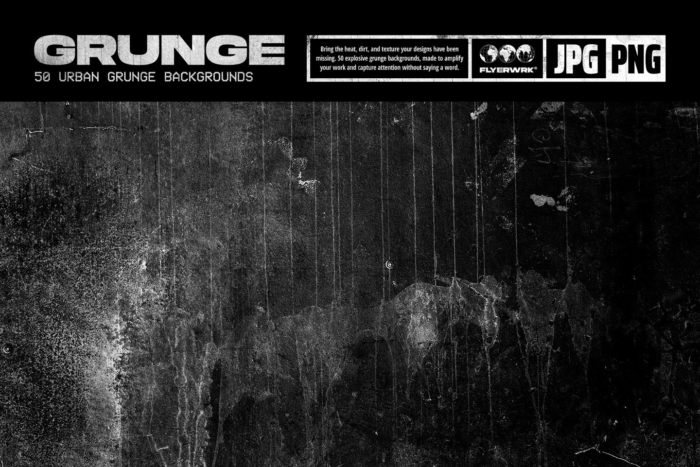 Grunge paper texture urban background with black and white gritty surface for experimental design projects