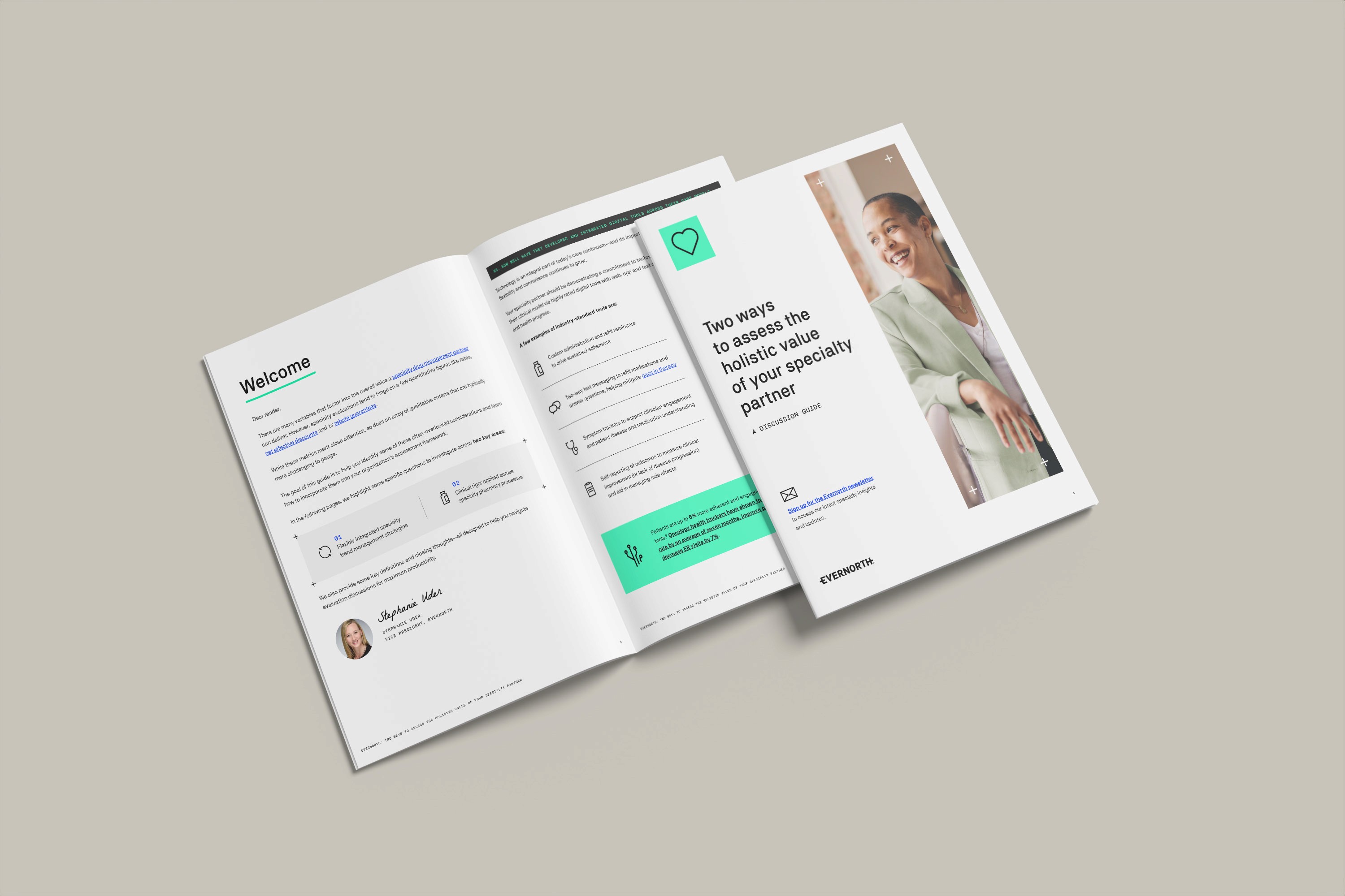 Tablet showing Bloomy UI