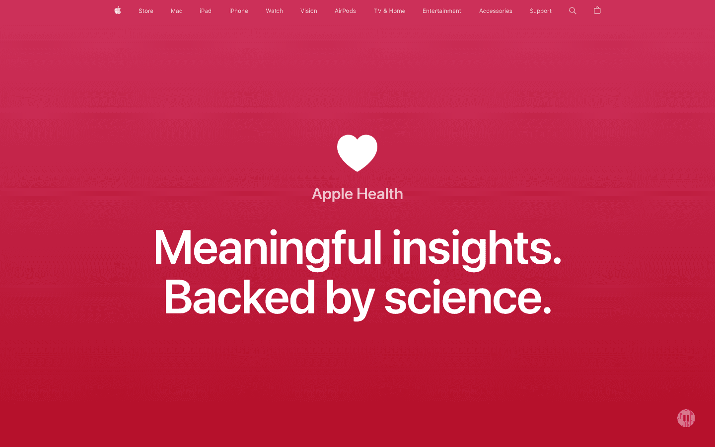Apple Health app on iPhone