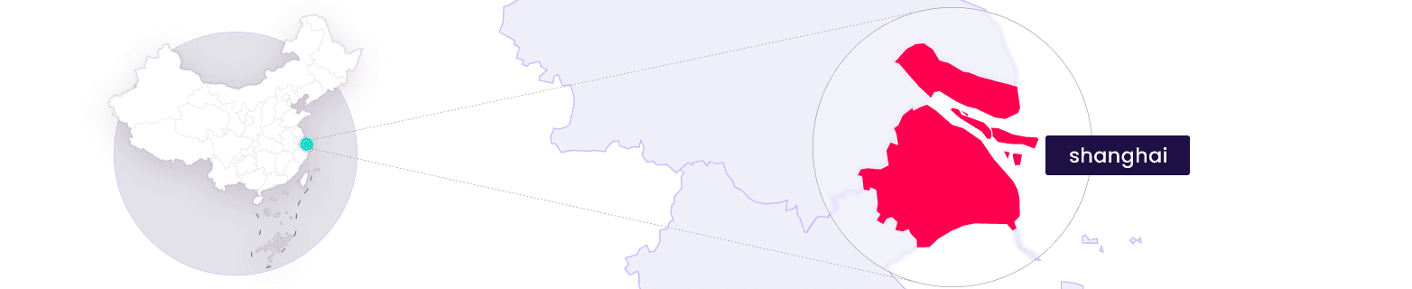 Shanghai electronics trade and logistics