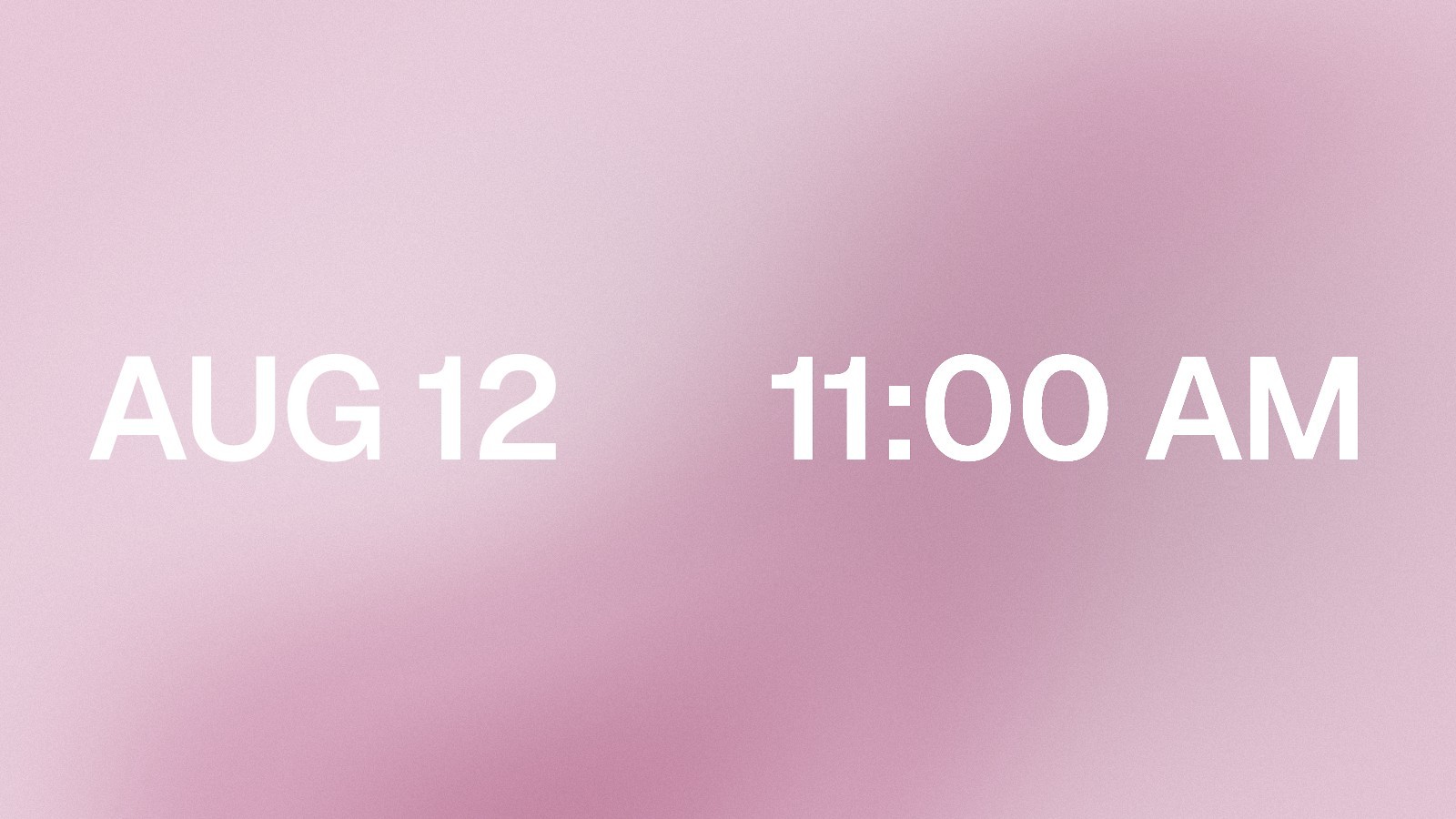 Nowline AUG 12 11:00 AM banner