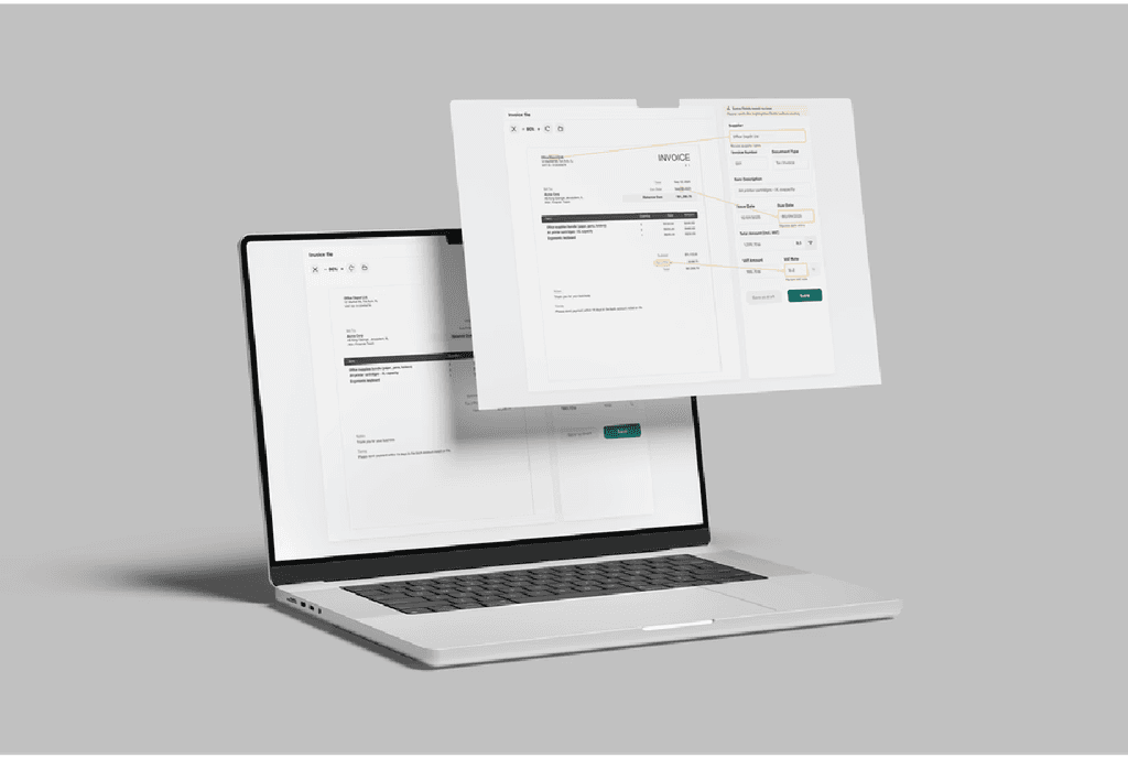 Mobile booking app mockup showing client and business owner screens