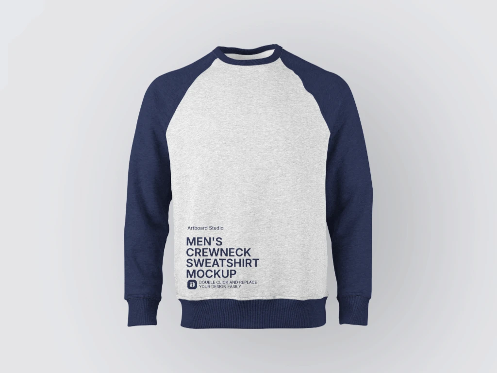 Sweatshirt mockup with air model