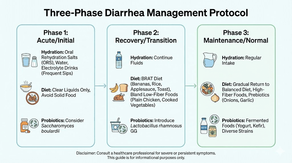 Tirzepatide diarrhea management protocol three-phase guide