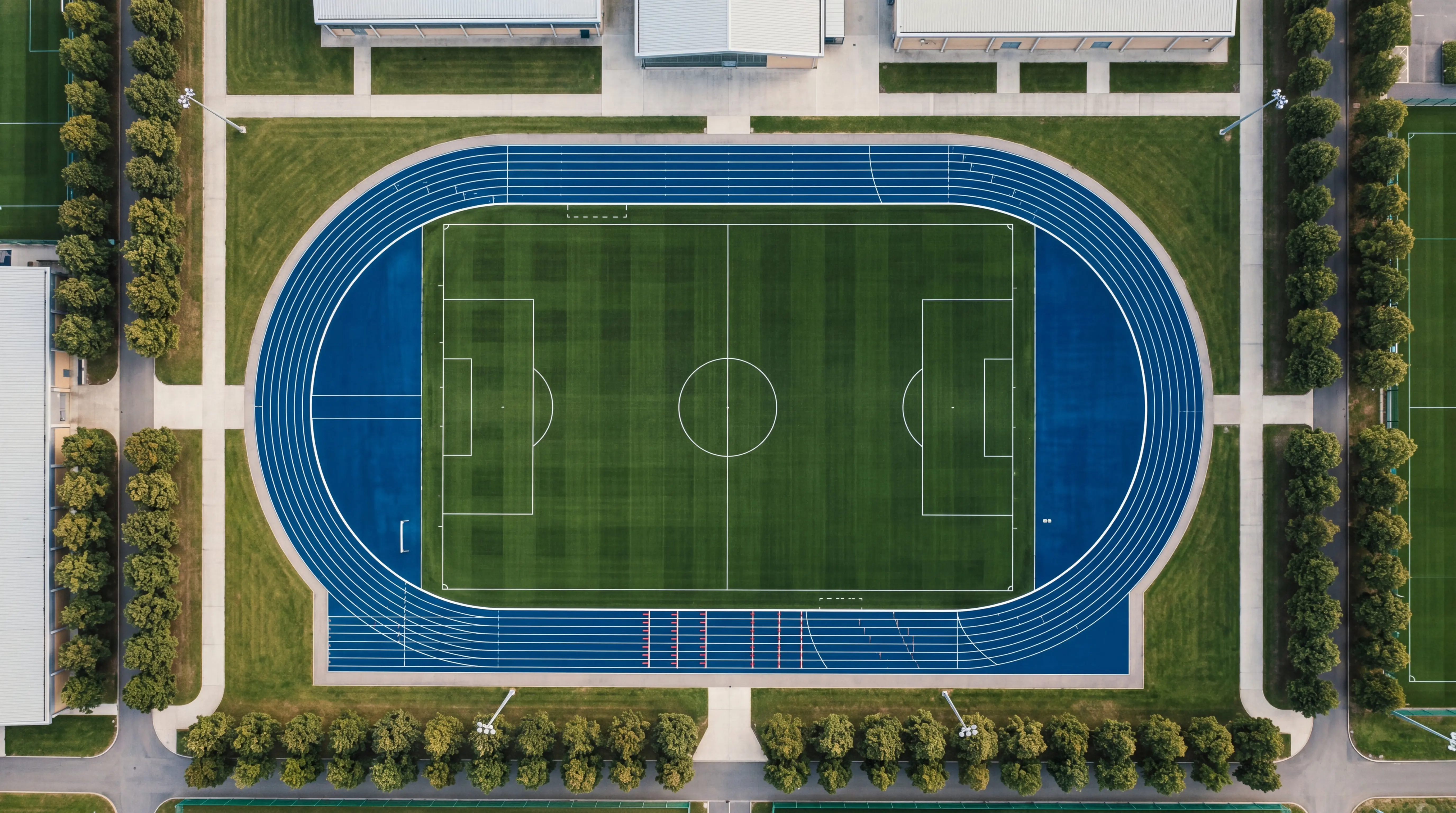 Photo of an sports academy football court