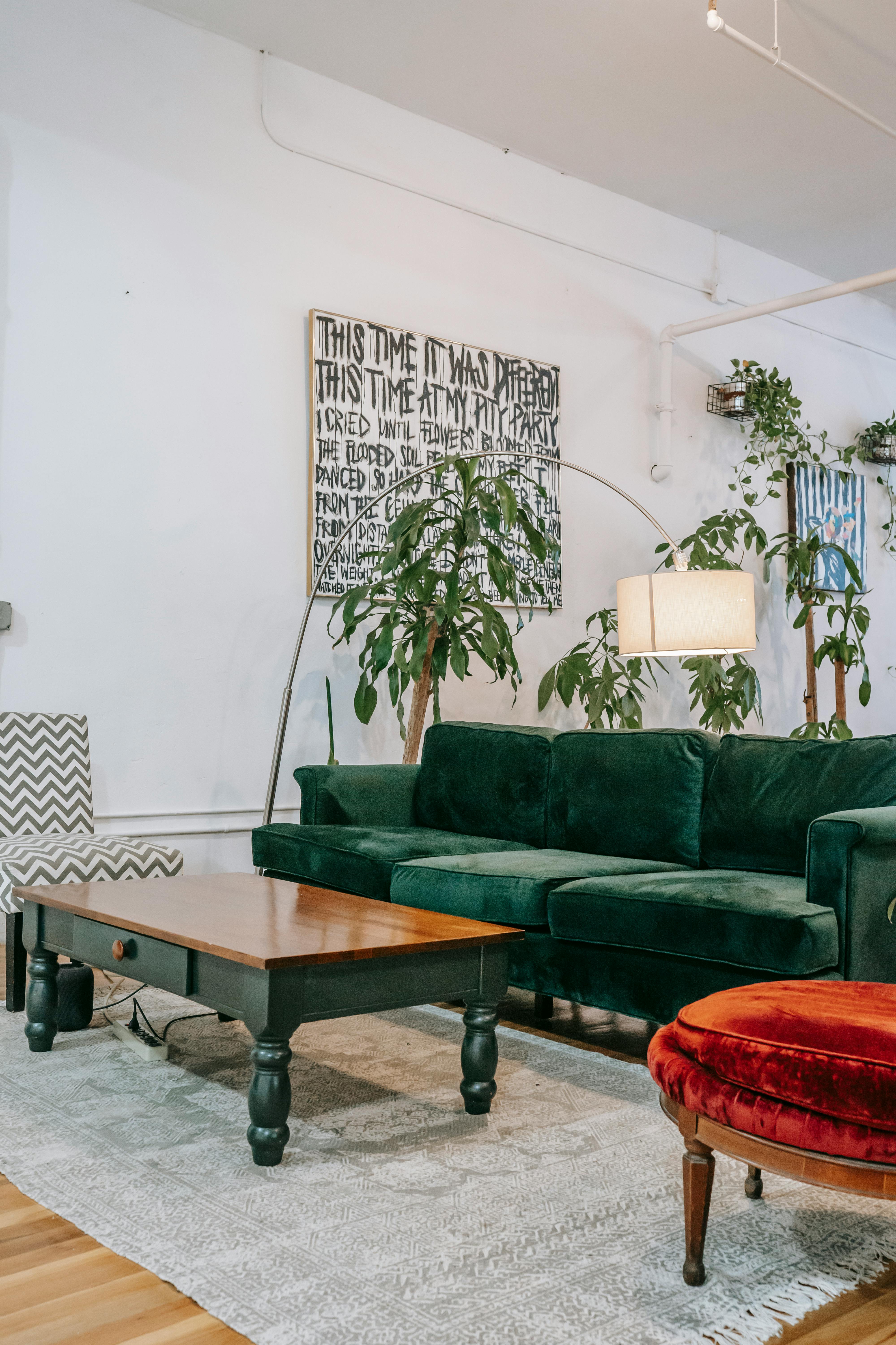 High-end residential interior photography featuring natural light