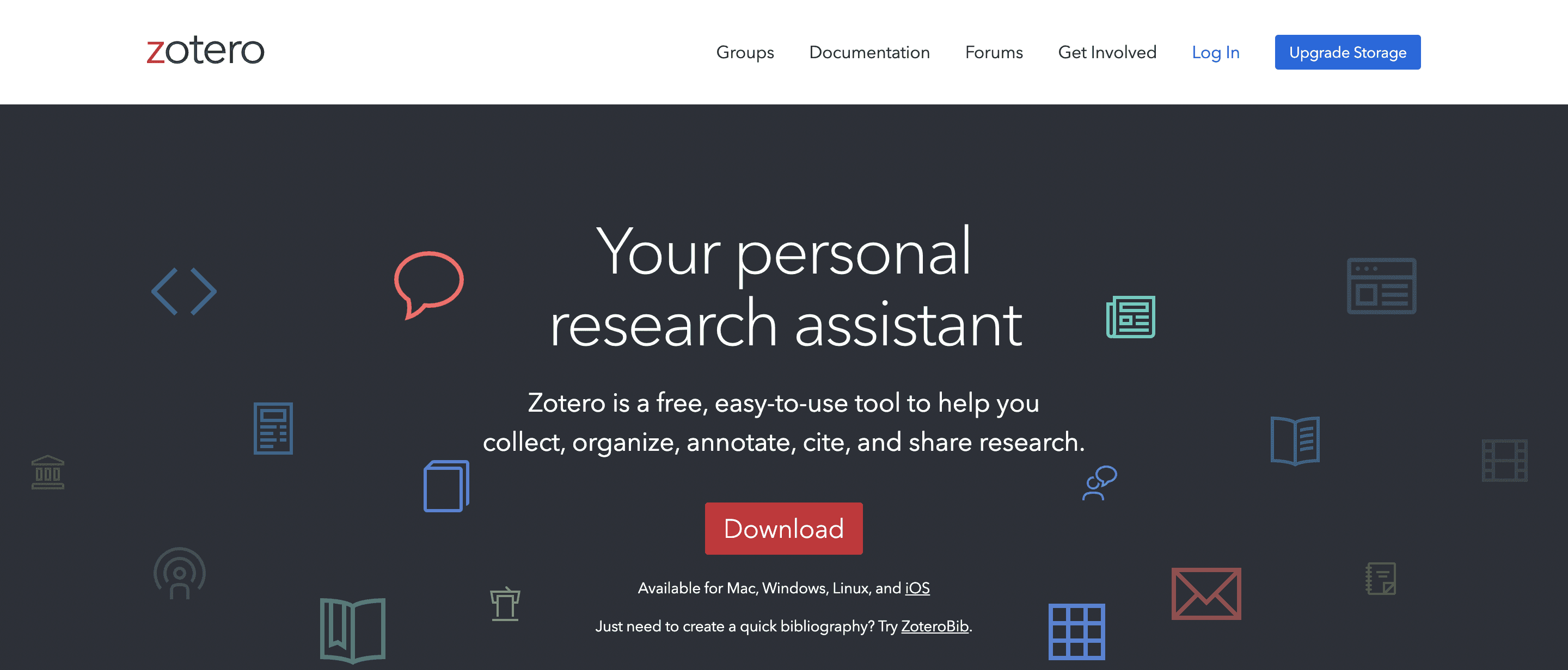 zotero - Best Research Tools For Students