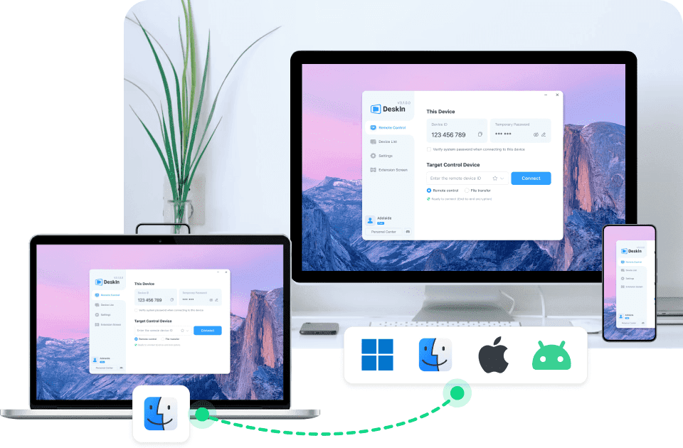 remote access for family support