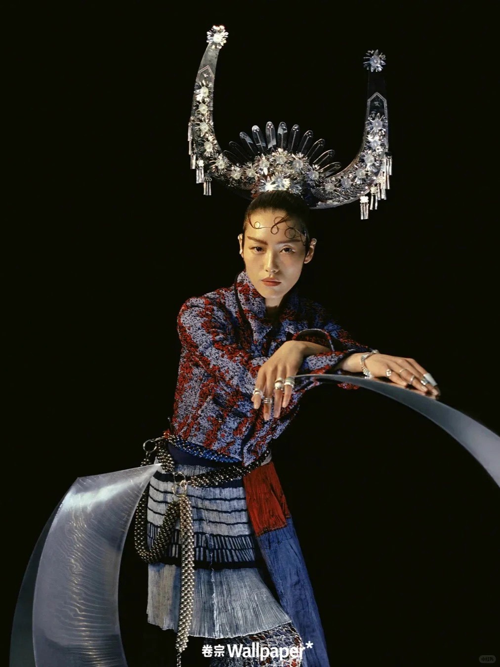 Marni × Miao Ethnic Intangible Cultural Heritage campaign image from the MARNI MIAO capsule COLLECTION