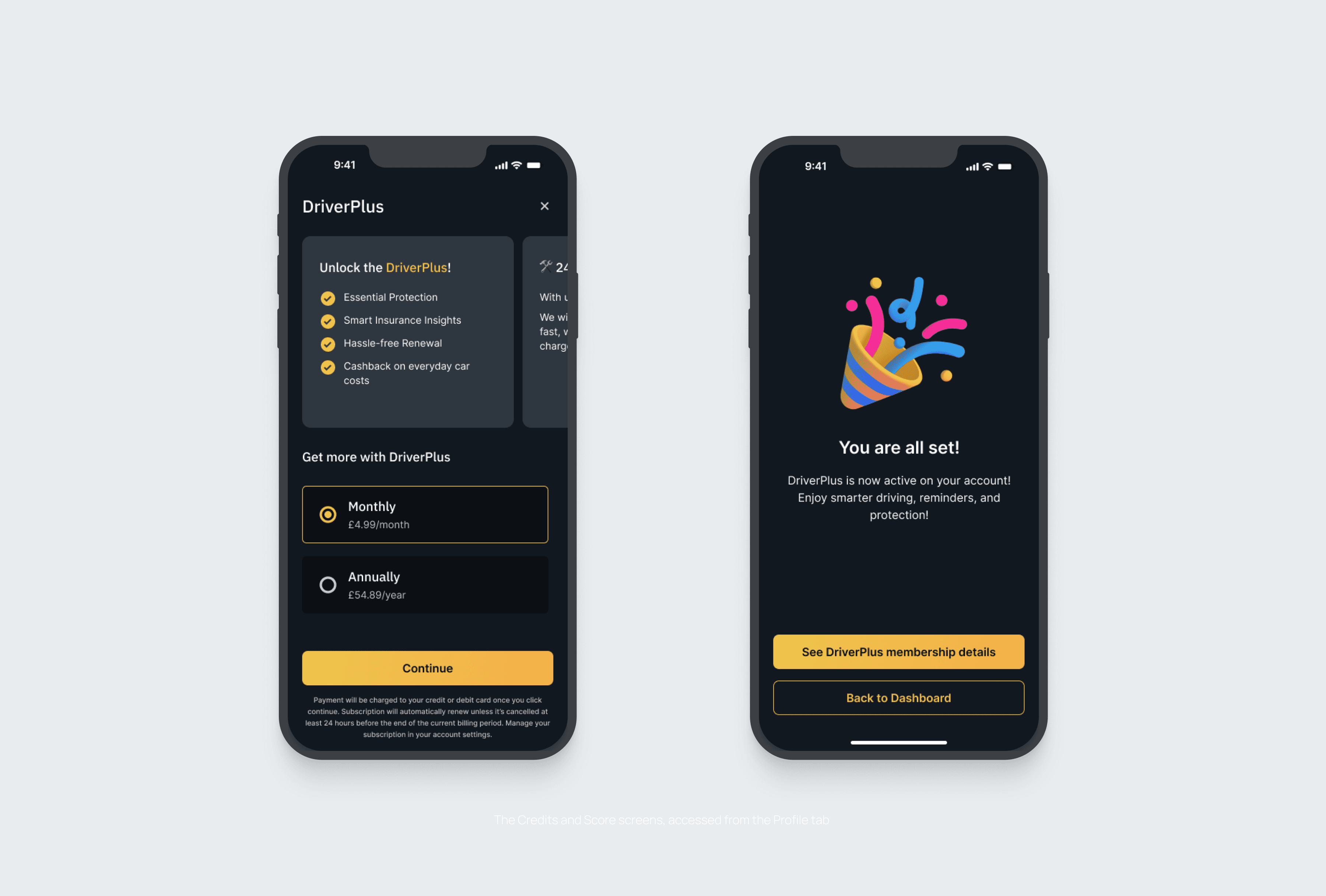 subscription successful