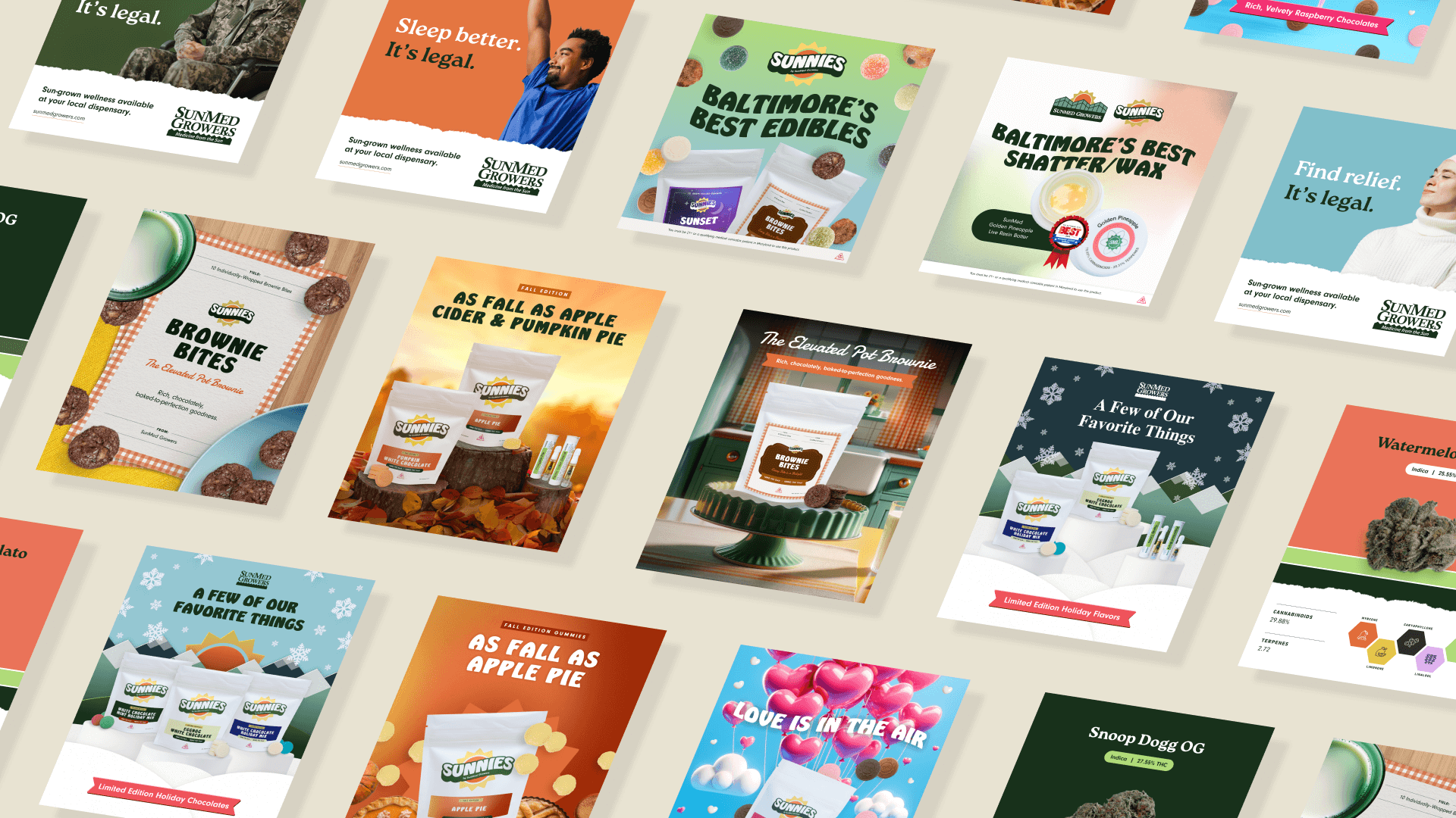 Sunnies Sweet Yourself Popup Space Visualization