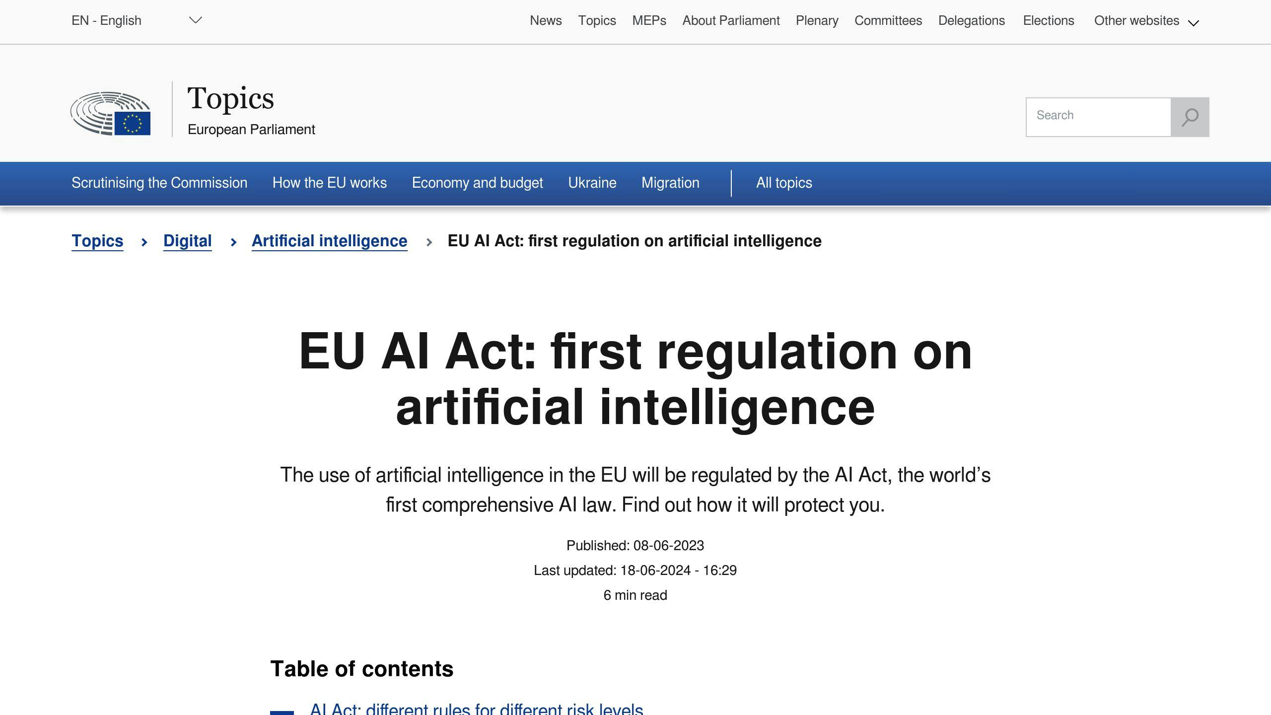 EU AI Act