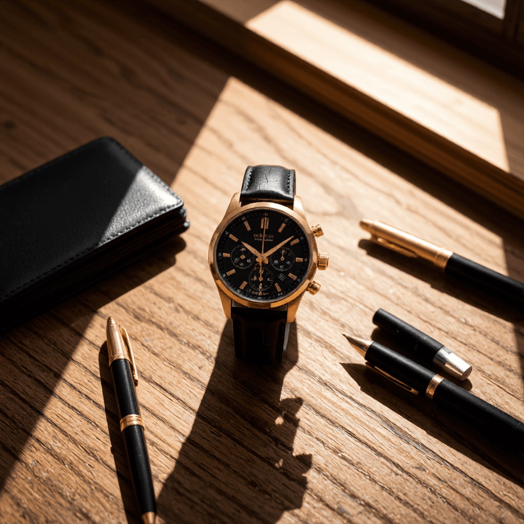 product photography of watch