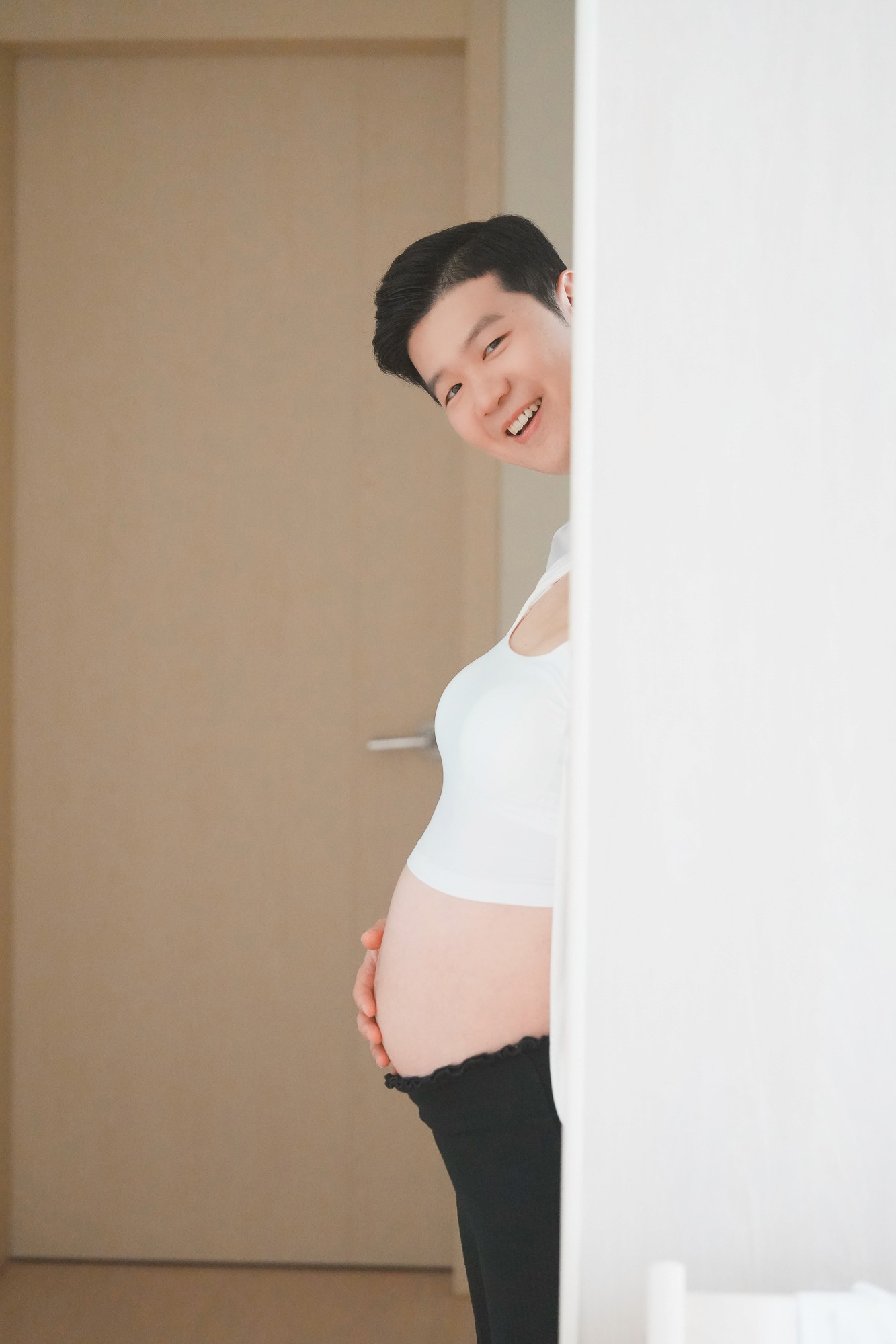 홈스냅 만삭 촬영 후기 | 자연스러운 만삭 사진 노하우 - 이도스냅