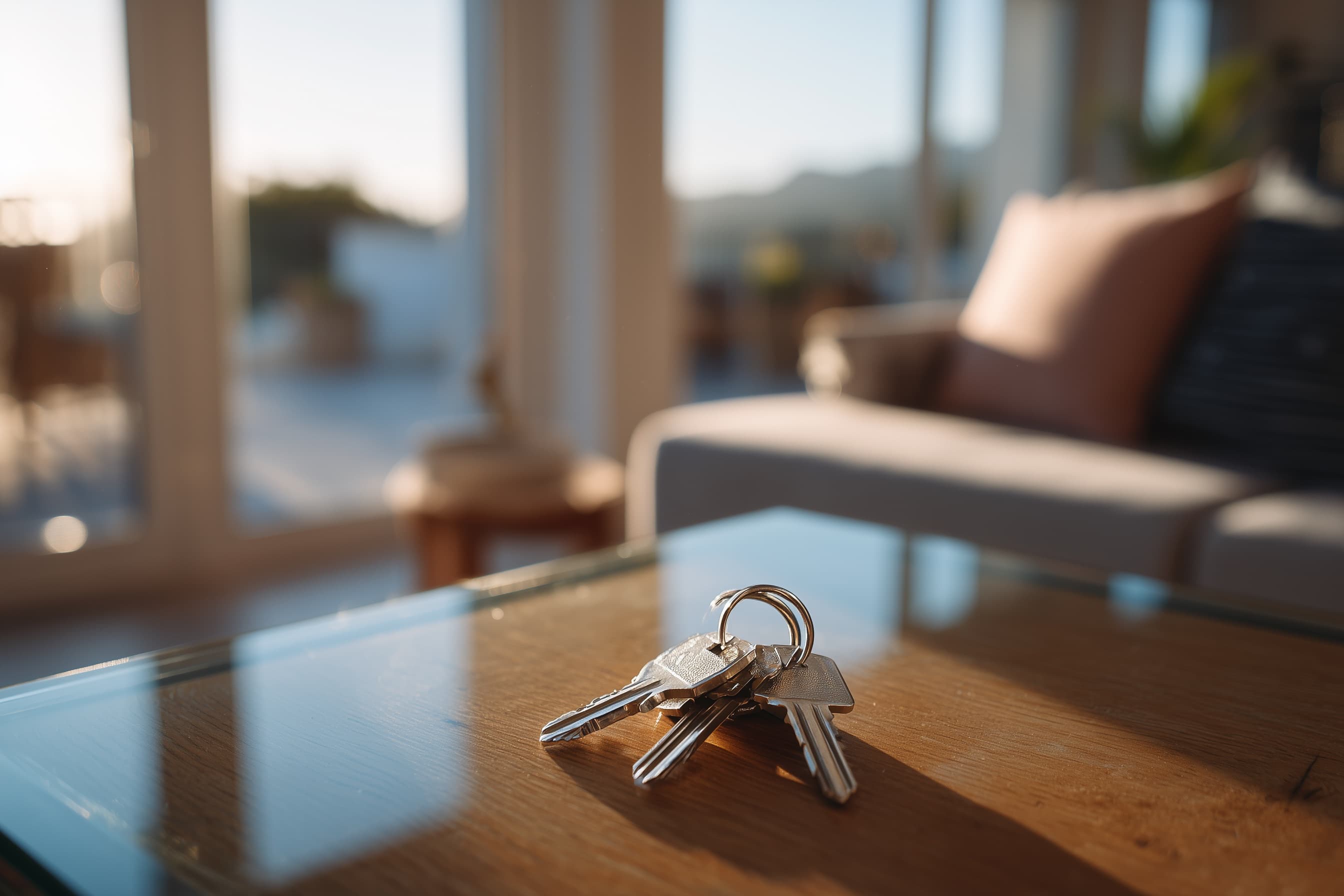 Photo d'une remise de clés