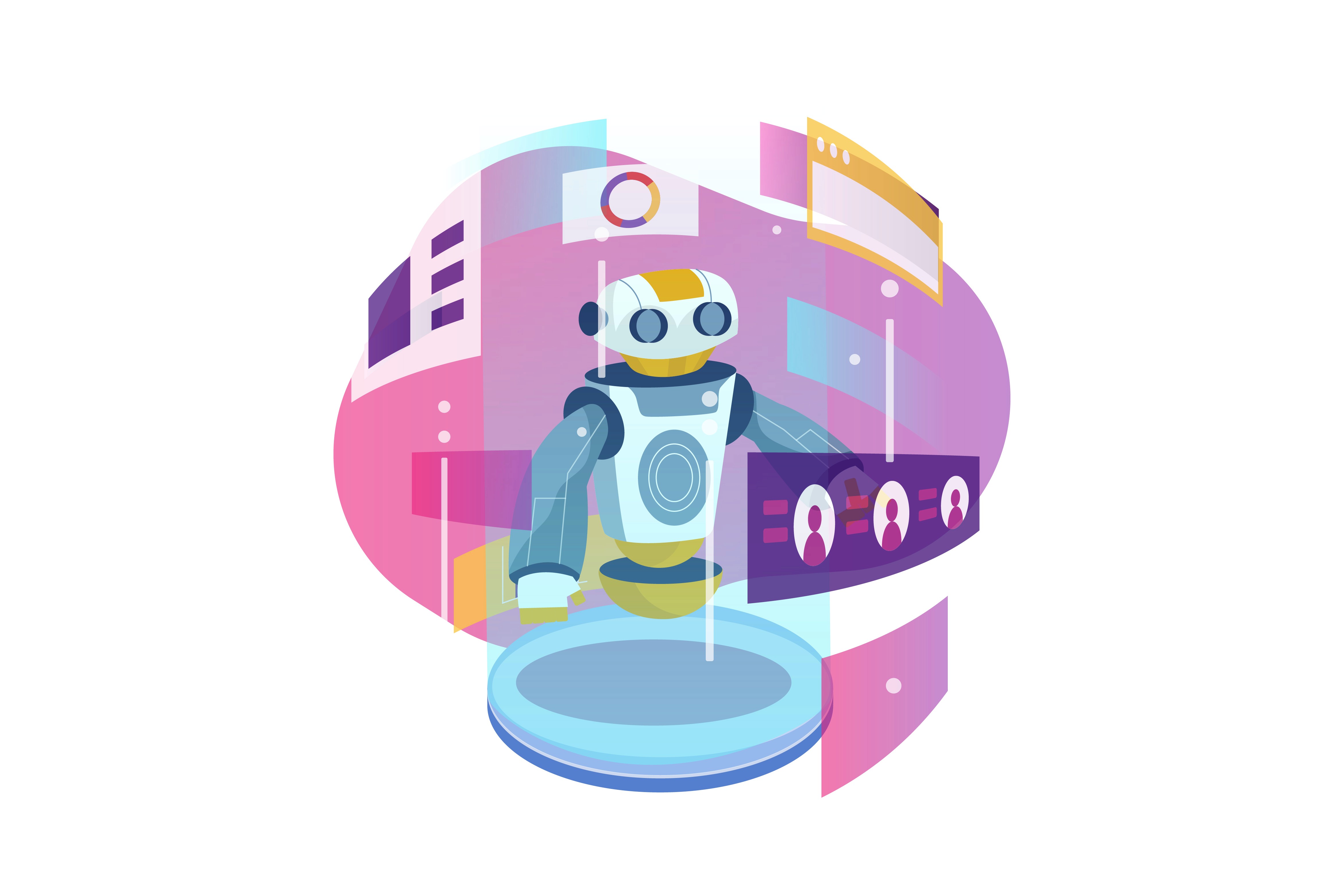 AI-generated responses from platforms