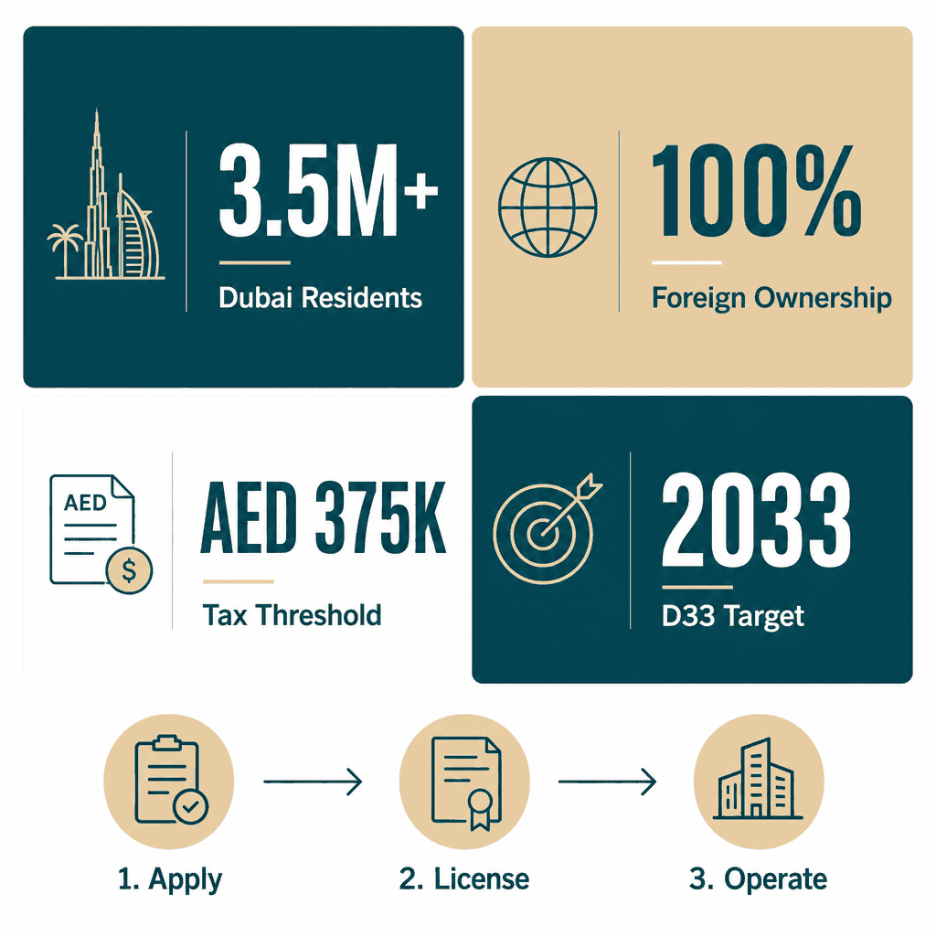 Infographic: Apply for a Lifestyle Development Consultancy Business License in Dubai