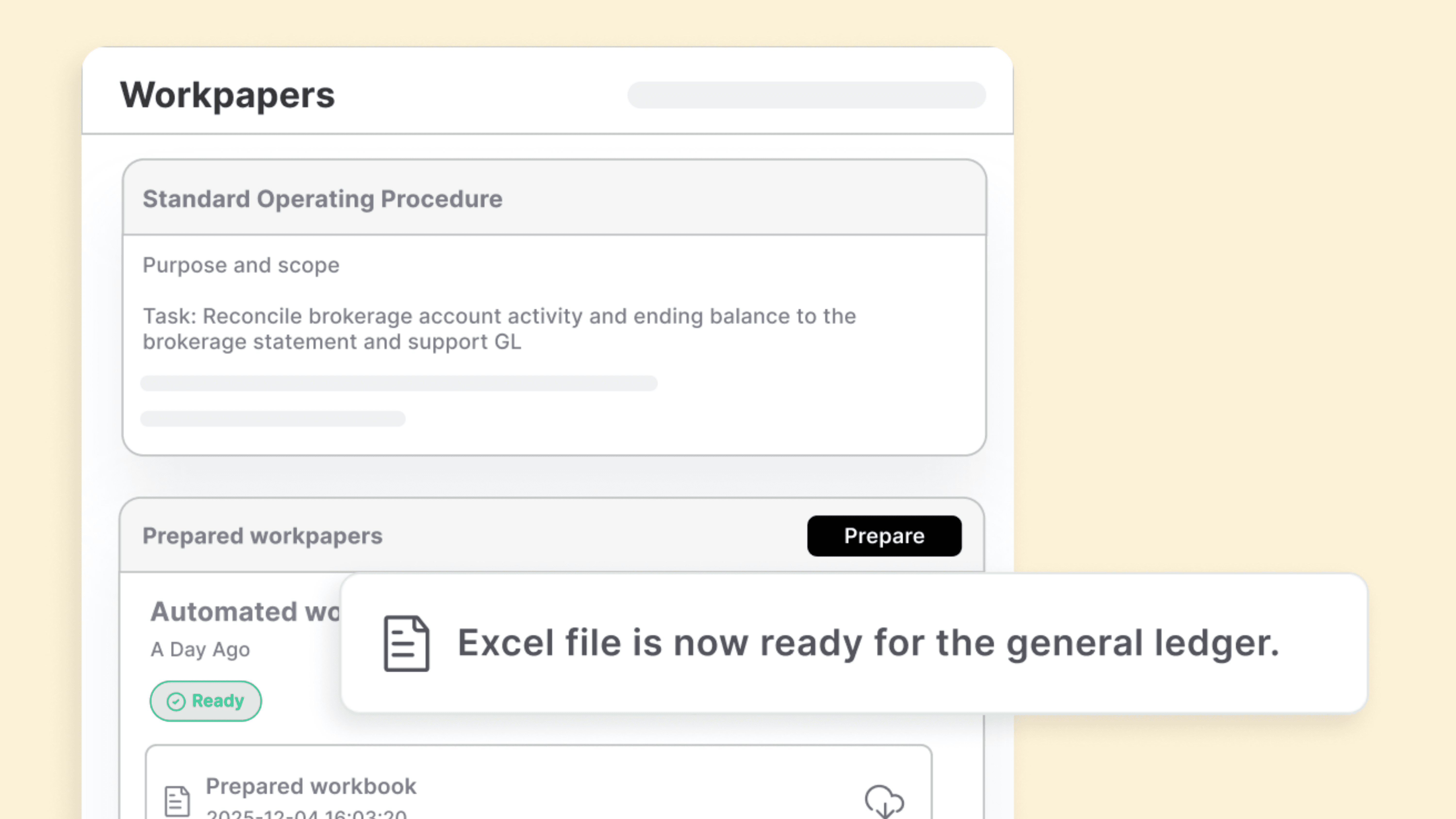 User contact card display