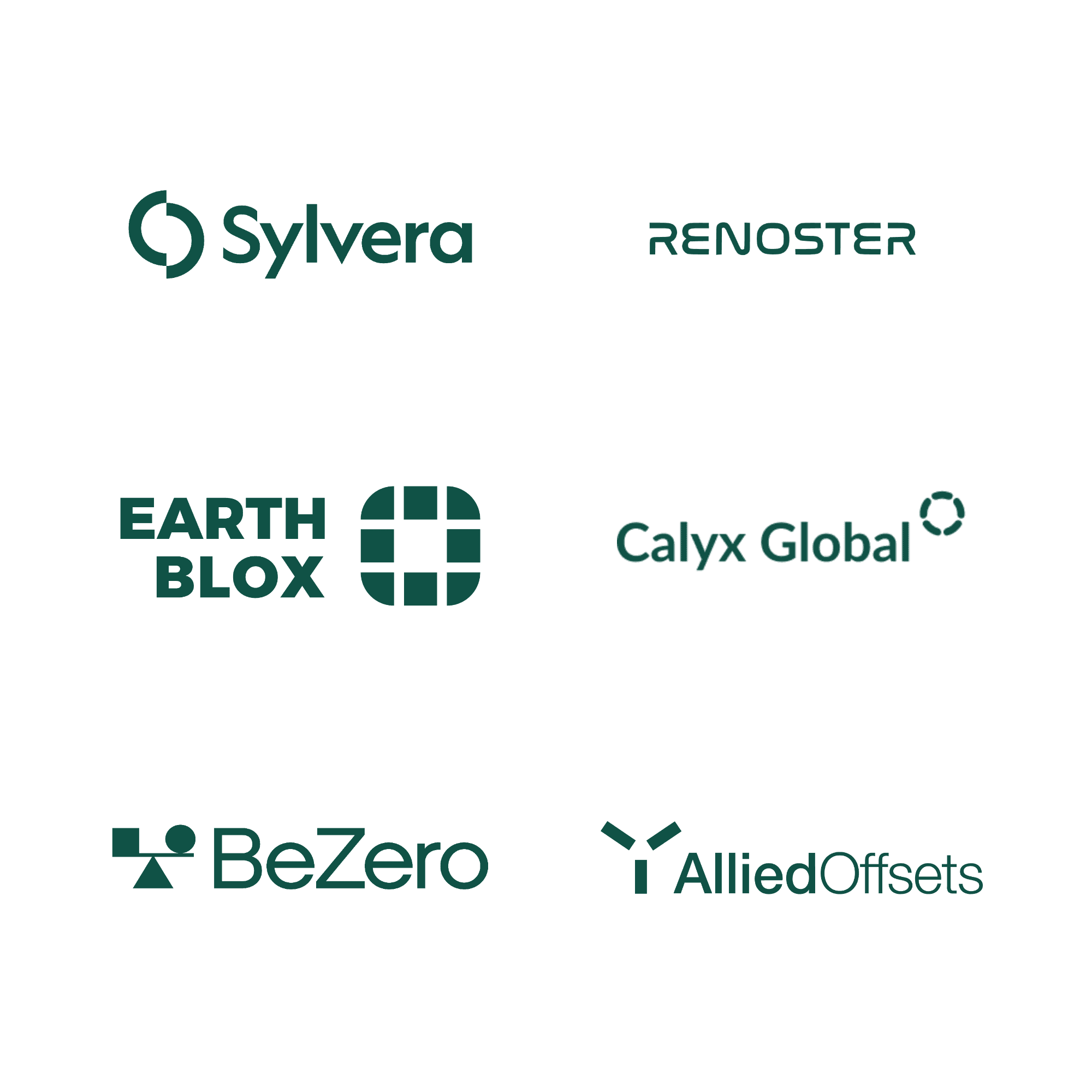 The ratings agencies that Ecologi works with