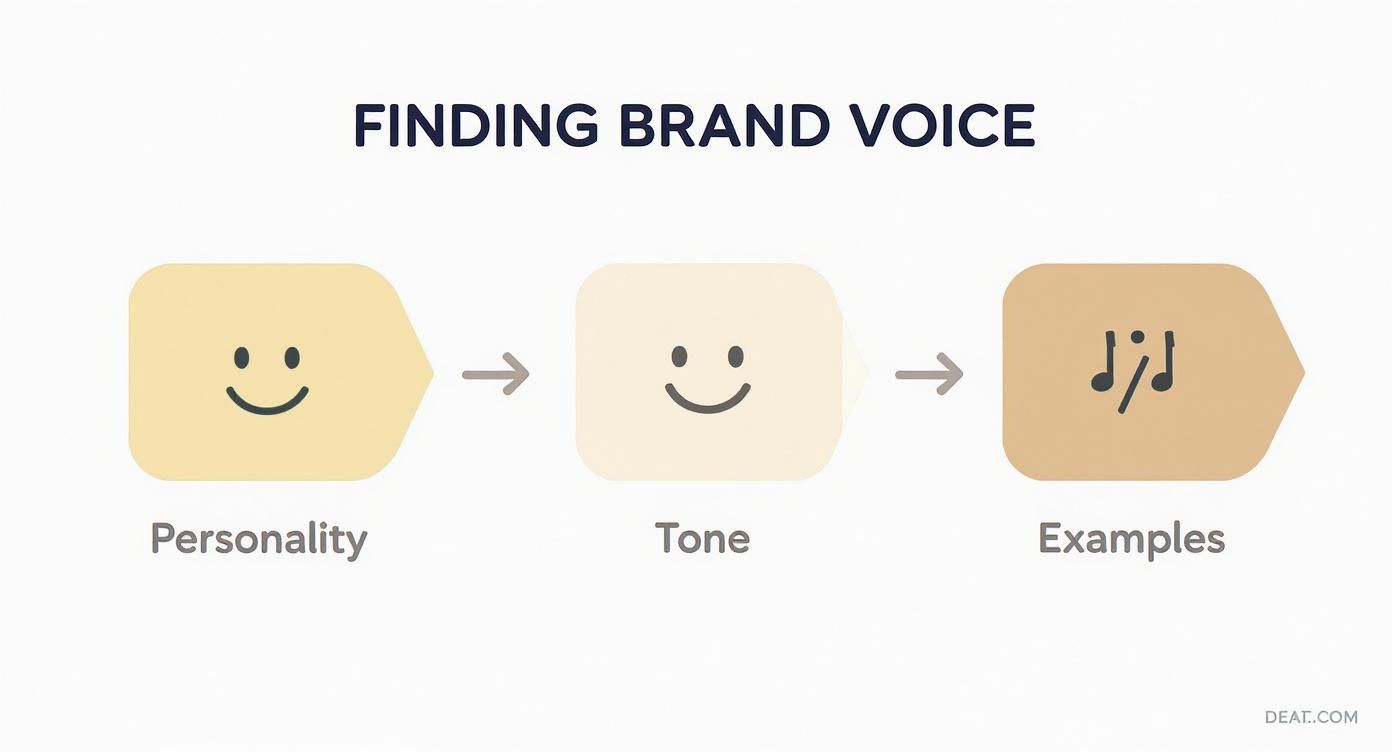 Infographic about how to create brand guidelines