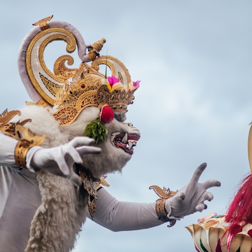 卡查克火舞表演