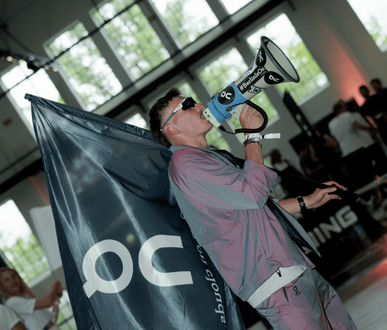 futuristic robot with a grey background