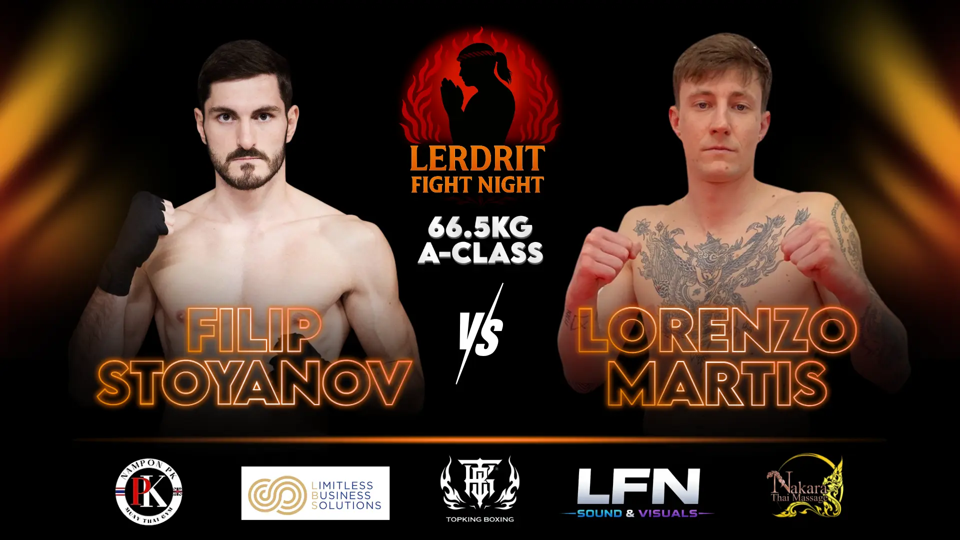 Filip Stoyanov vs Lorenzo Martis | Lerdrit Fight Night