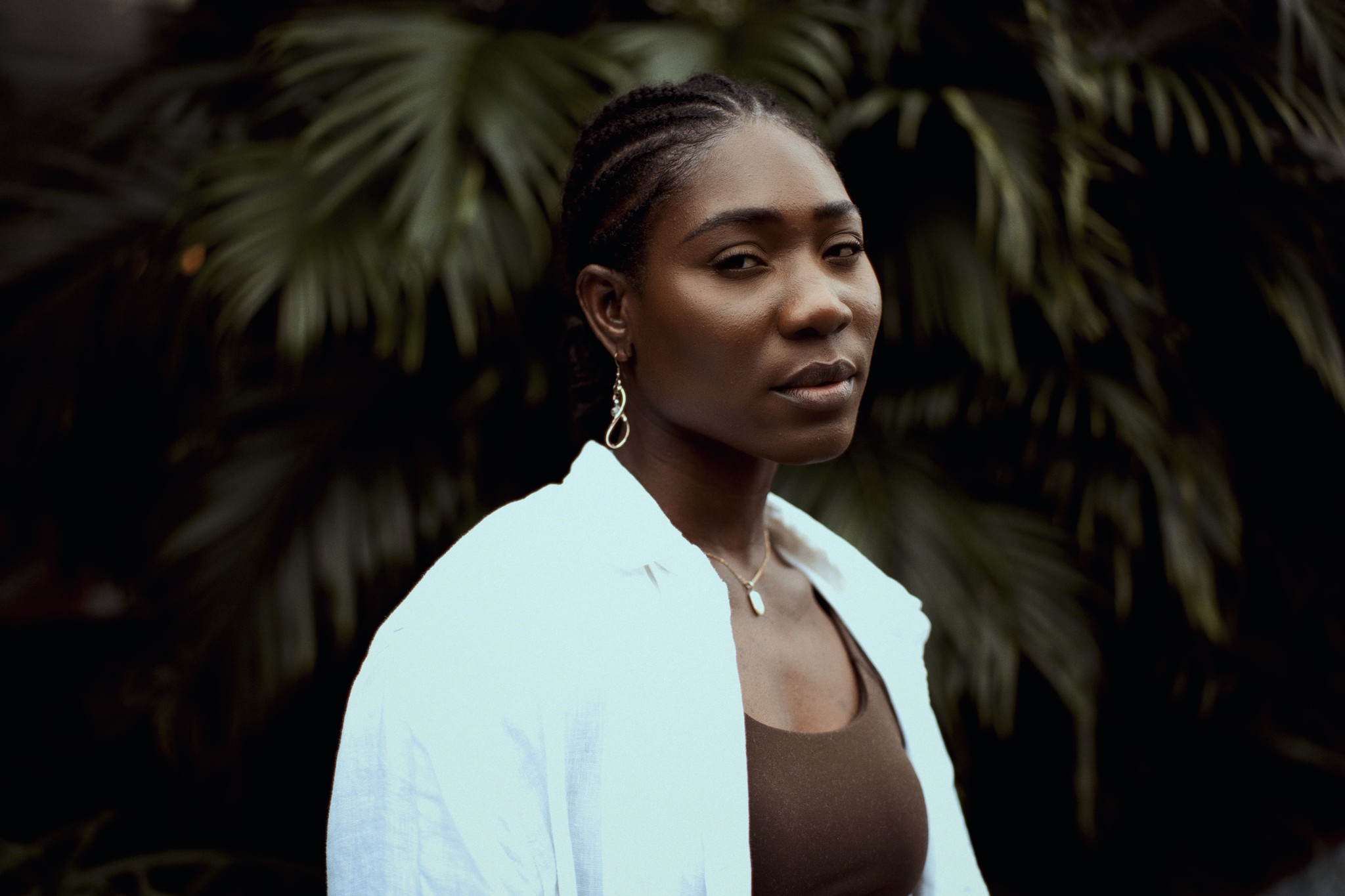 Women On Neon Background