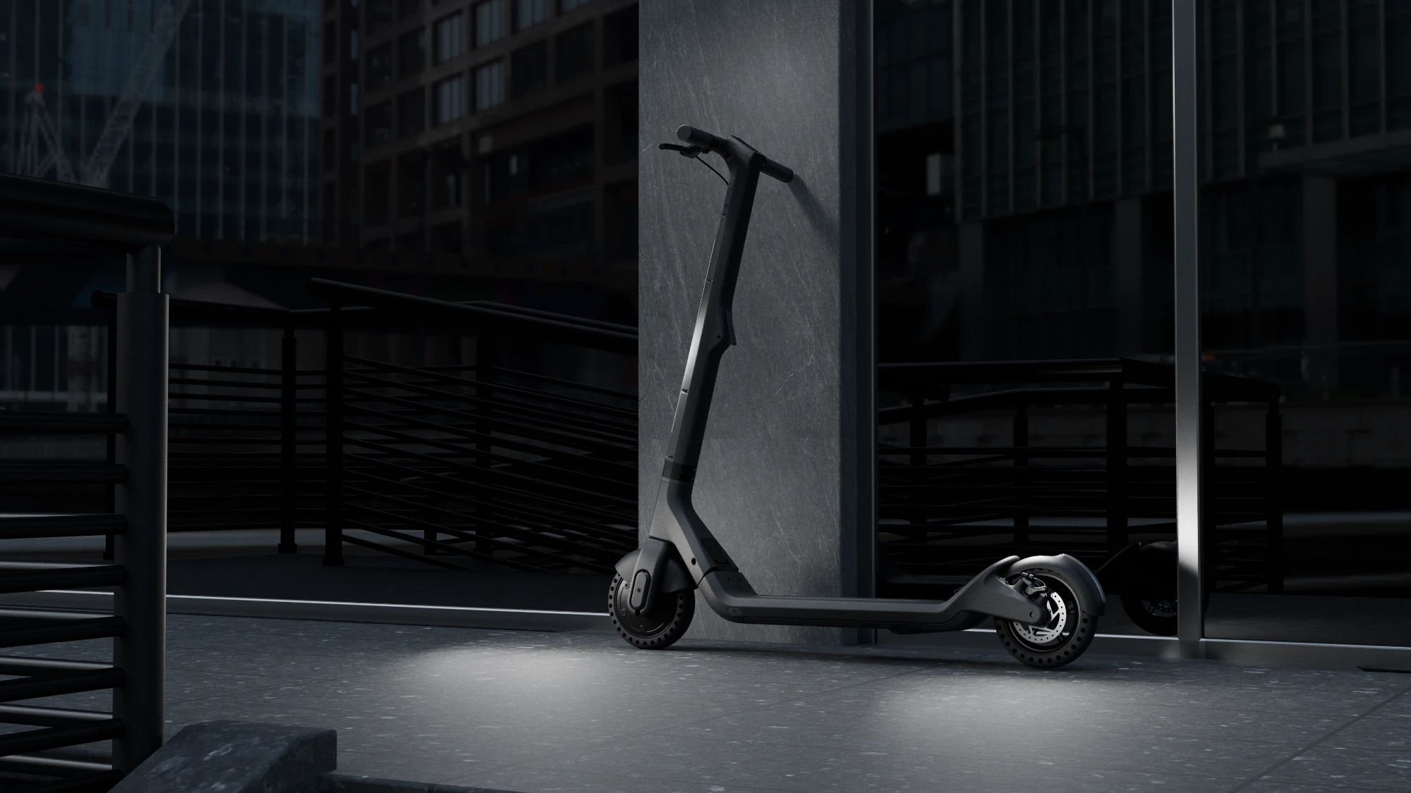 Industrial design visualisation of a padel racket concept.