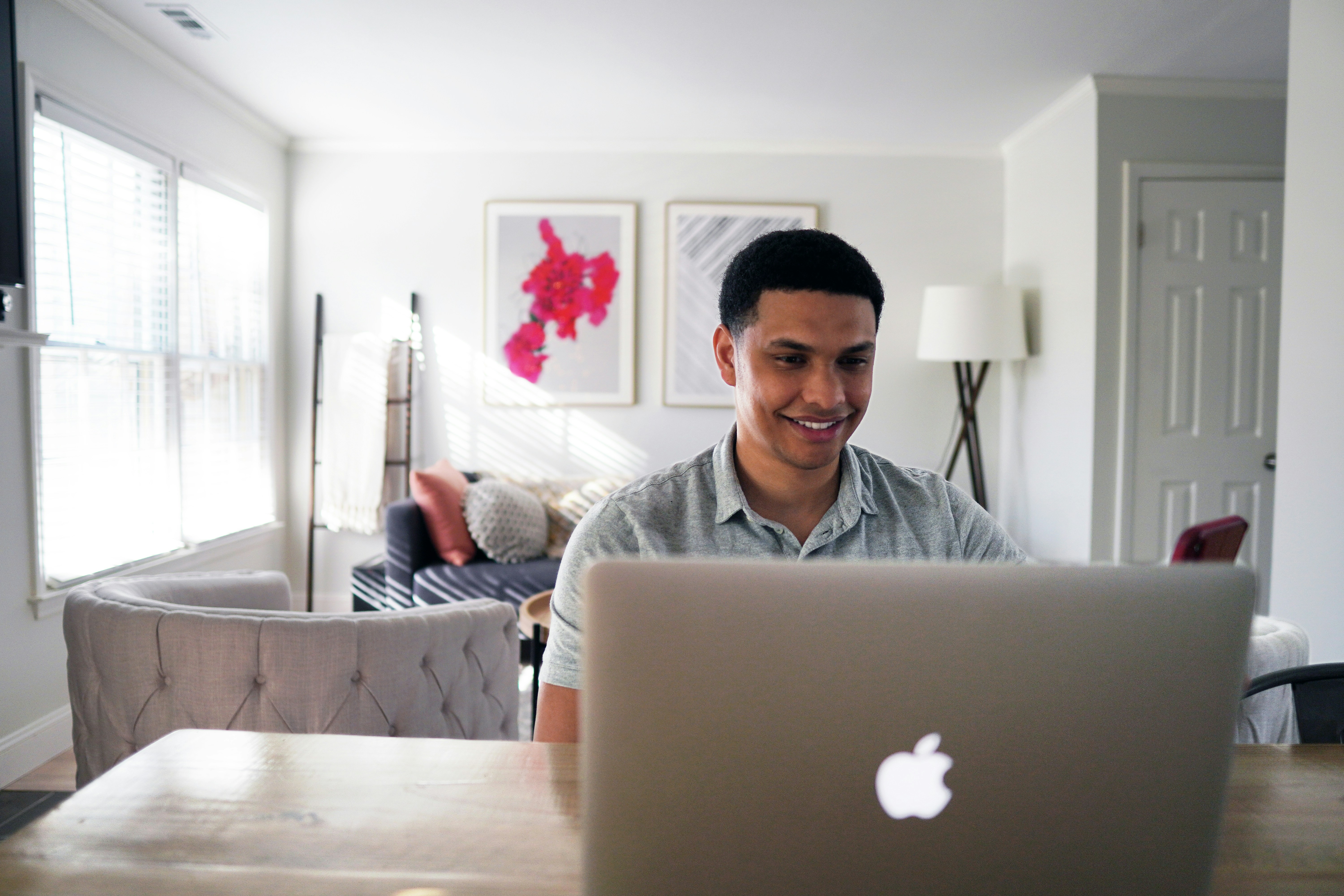 person happy to use Turn Physical Book into Audiobook App