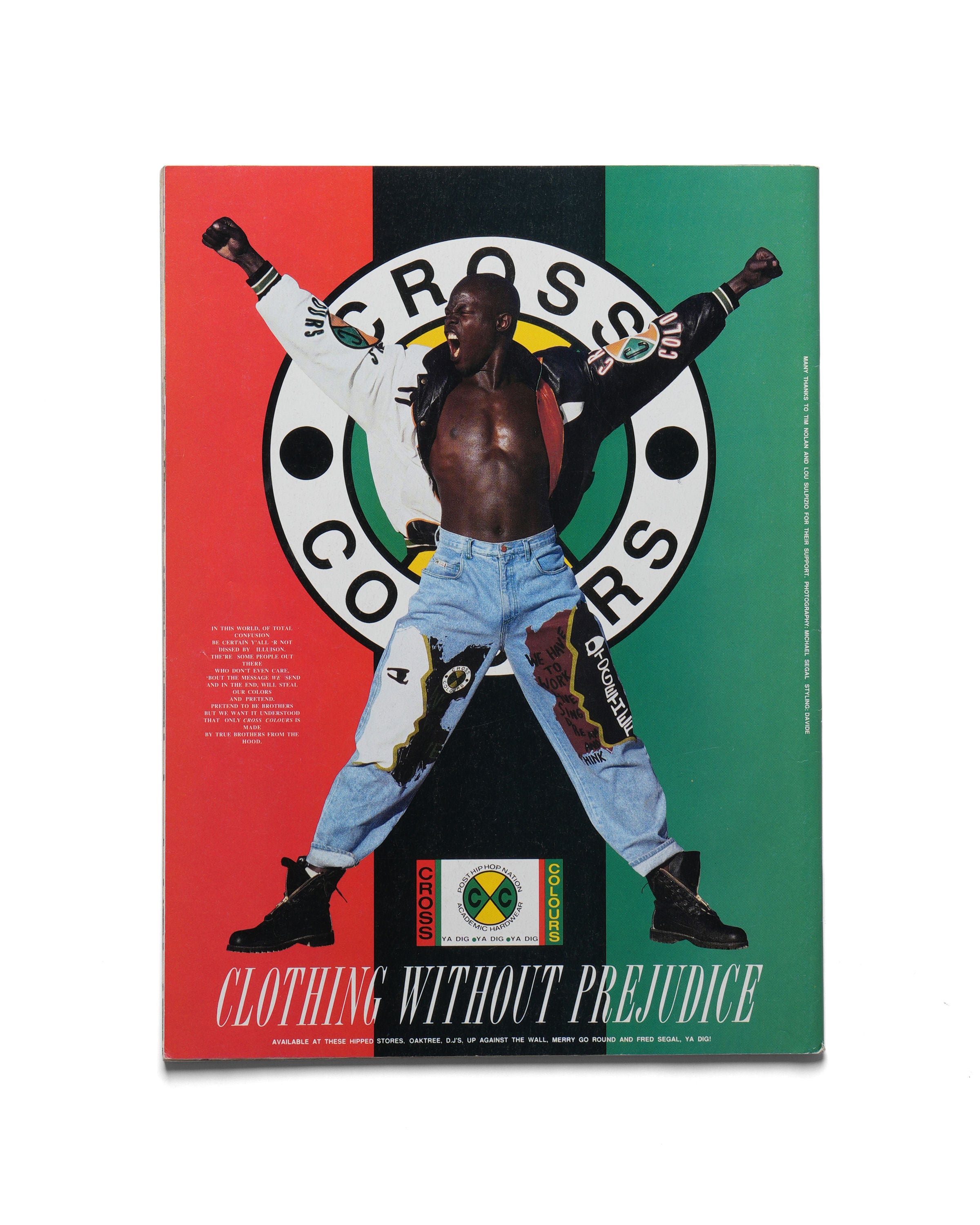 Black Beat - March 1992 - Back Cover