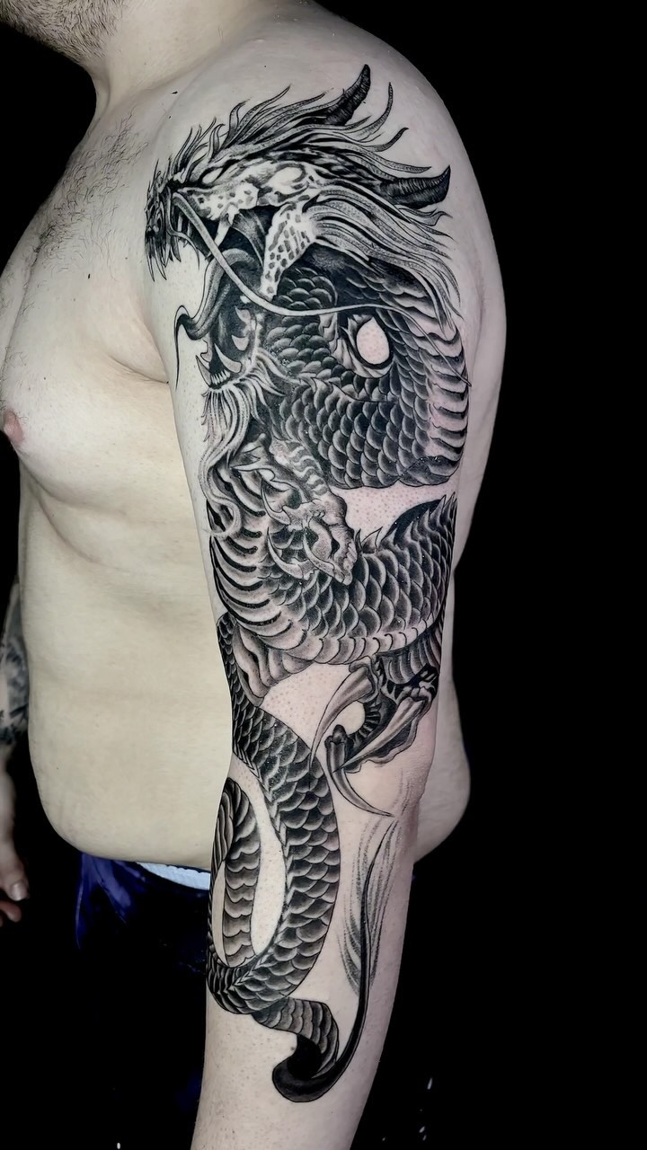 Mykola Buk tattoo work