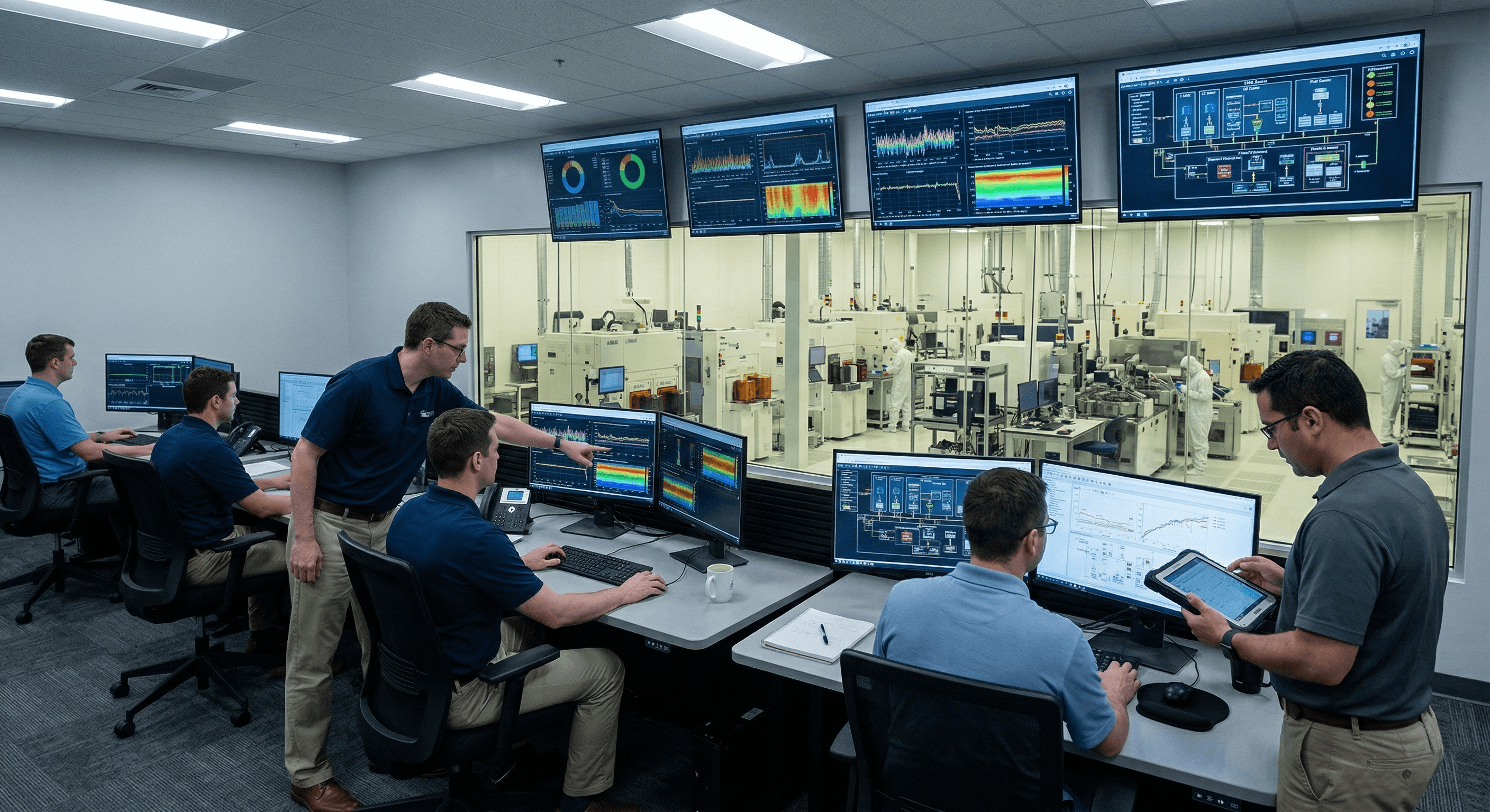 Fab Operations Digital Twin & Facility Intelligence Platform