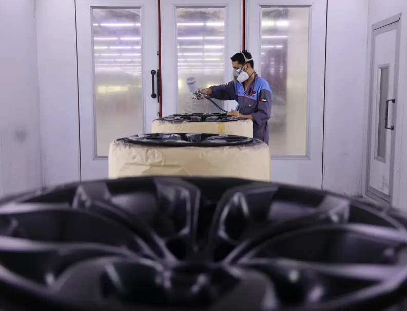 A man working on laptop