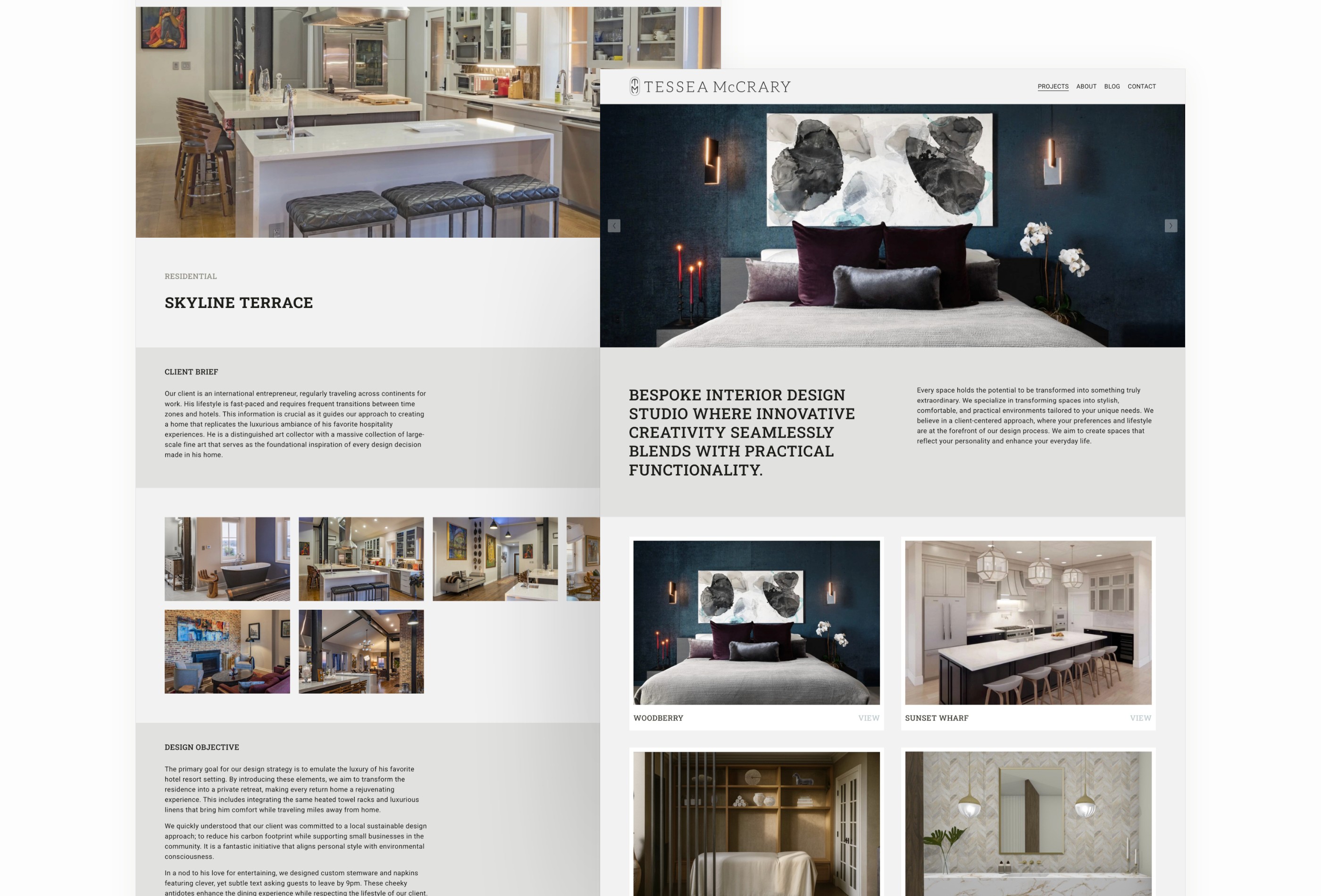 Tessea McCrary Website