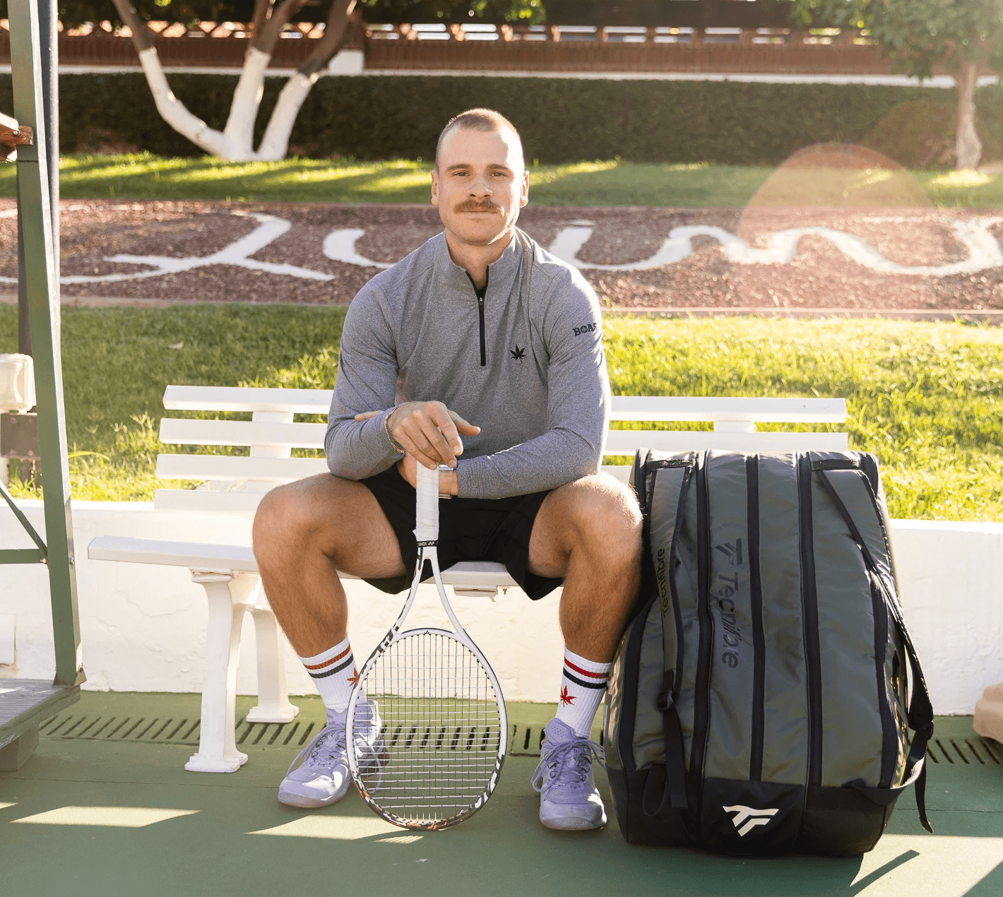 persons feet on sprint track