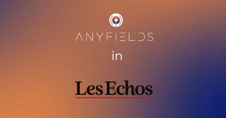 photo of article : introduction event - anyfields in les Echos