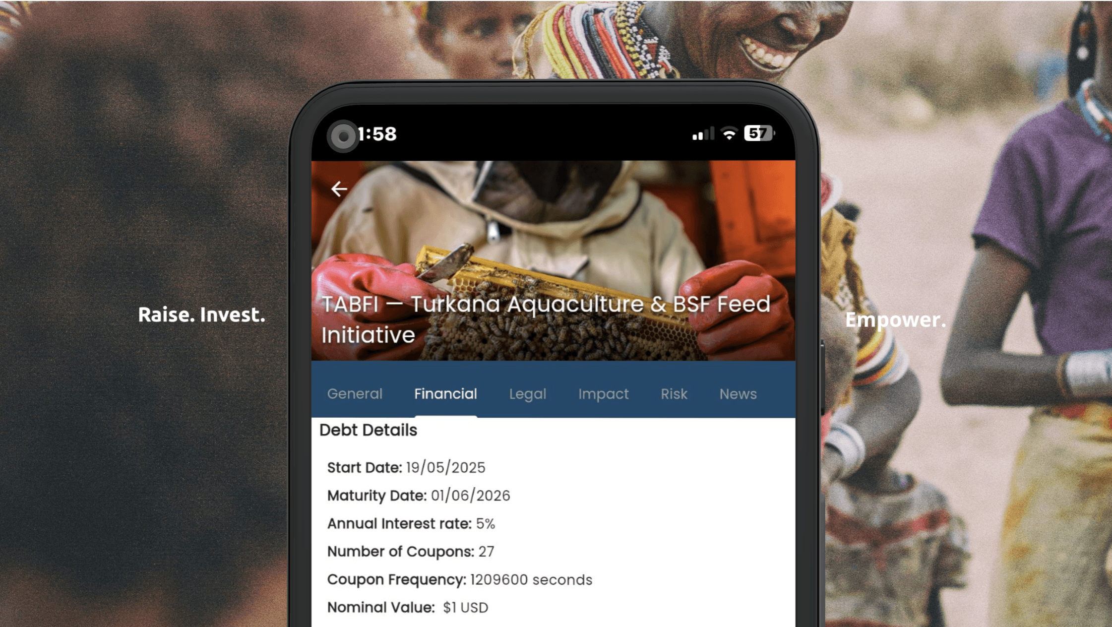 mobile app where a reciept is sorted