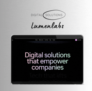 LumenLab- Framer Website Development