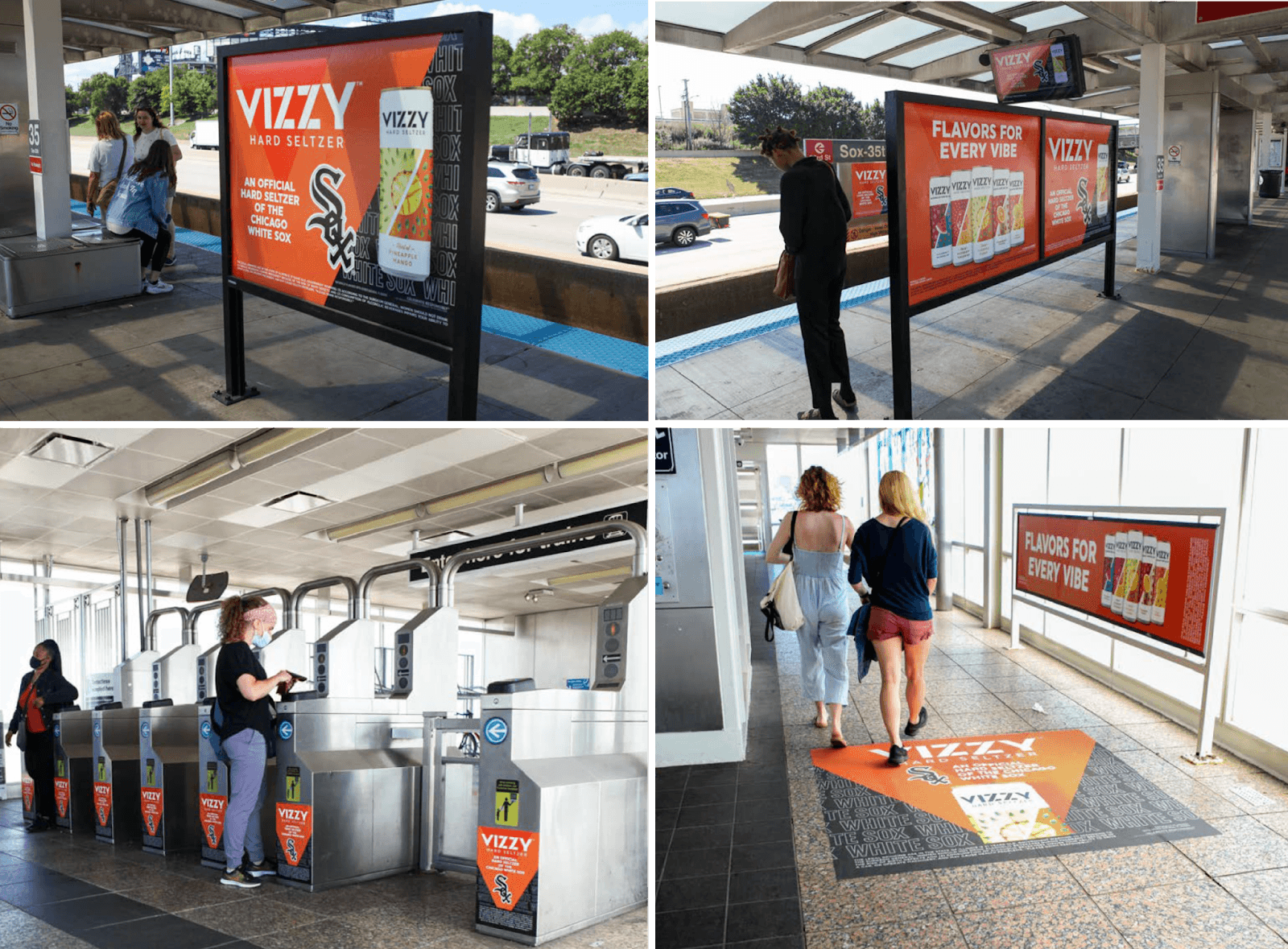 There are a variety of subway advertisments available.