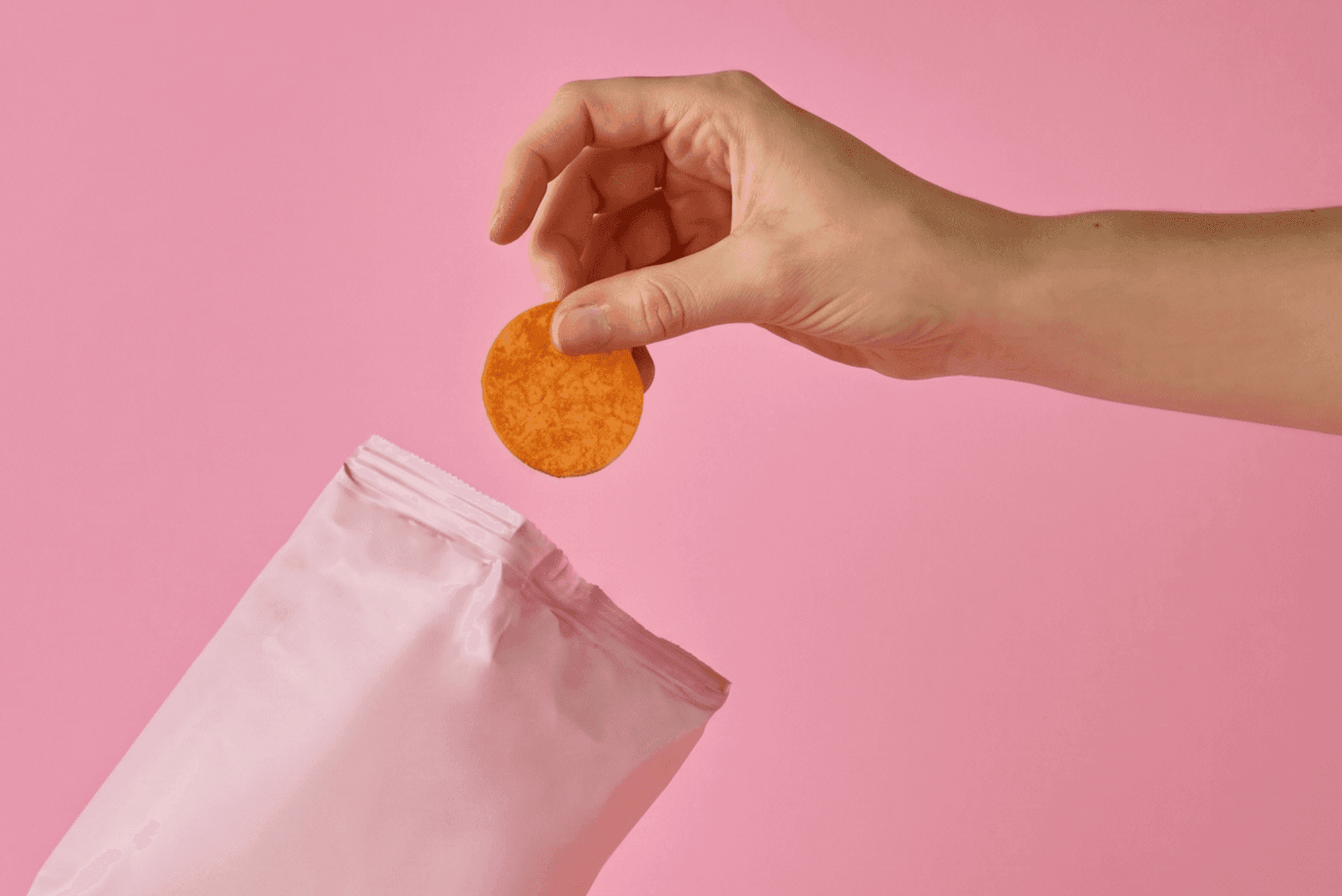 The cover image for Nextin's Consumer Insight Report on the packaged food market featuring pink ice cream
