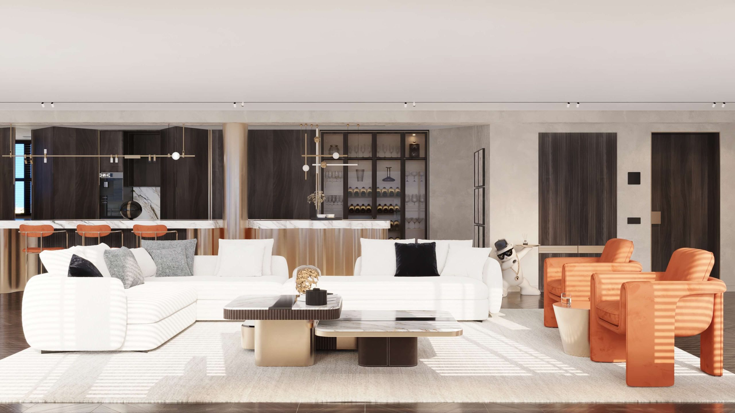 Monaco Ocean View Penthouse, Monaco – furnishing and styling by ImPERFECTION DESIGN