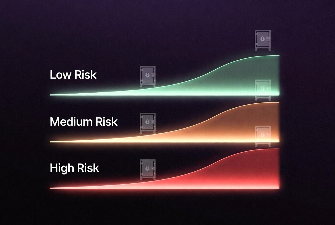 Fixed vs floating DeFi yield comparison 2026 covering Pendle PT fixed rates, Aave floating rates, and Lucidly Finance syToken vault strategies for volatile markets