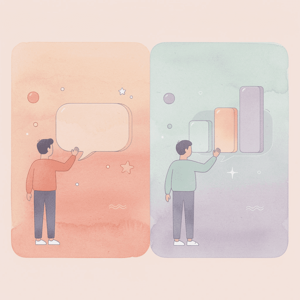 Split scene showing formal versus informal greeting contexts
