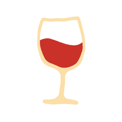 Food icon pour les vins