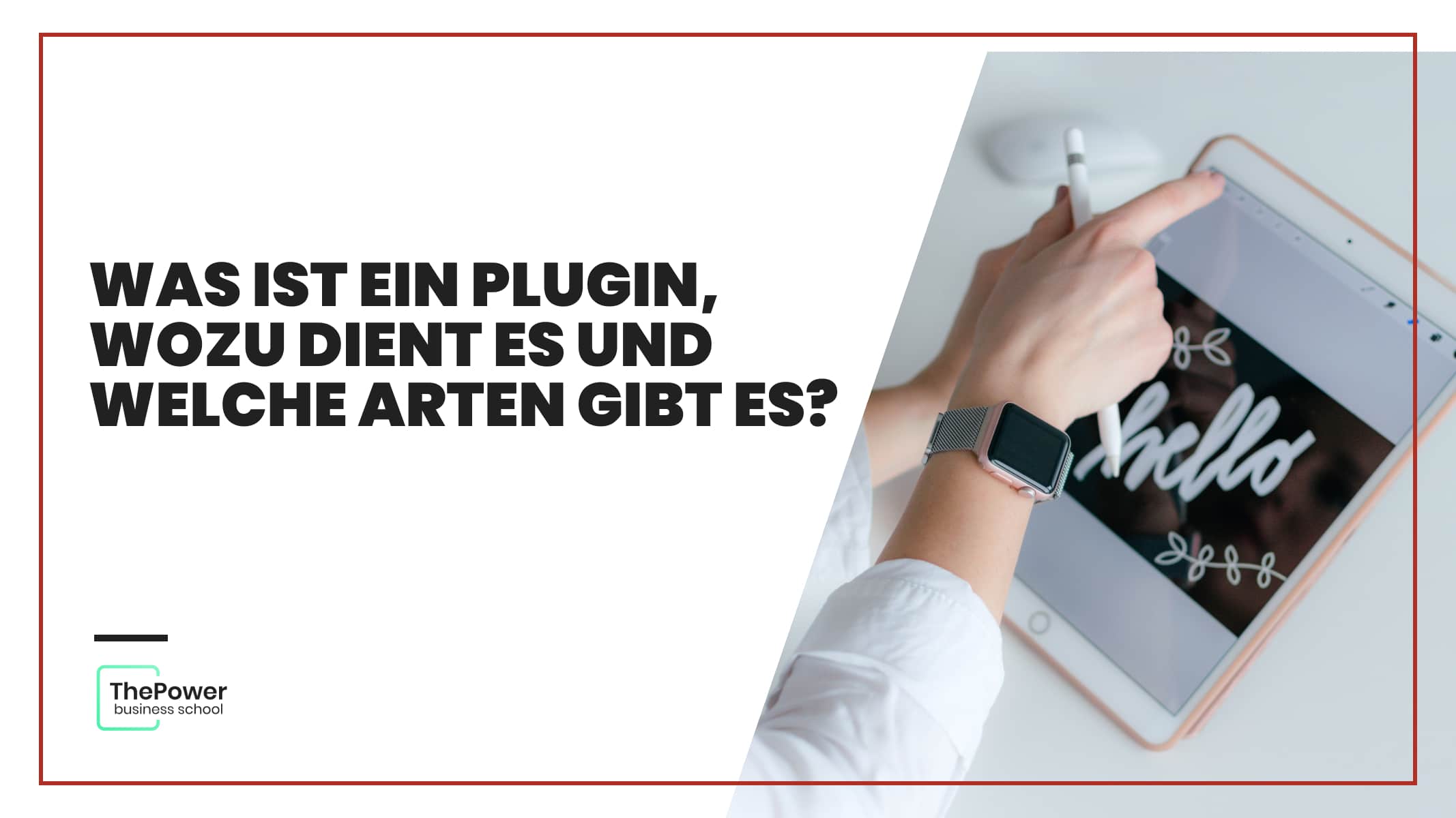 Was ist ein Plugin, wozu dient es und welche Arten gibt es?