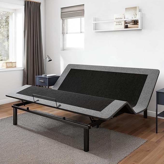 Bring a touch of elegance to your setup with the adjustable king bed, ideal for daily use.